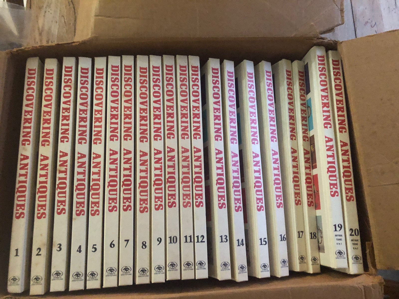 Discovering Antiques: The Story Of World Antiques- 20 Volume Set. Discovering Antiques: The Story Of World Antiques- 20 Volume Set.