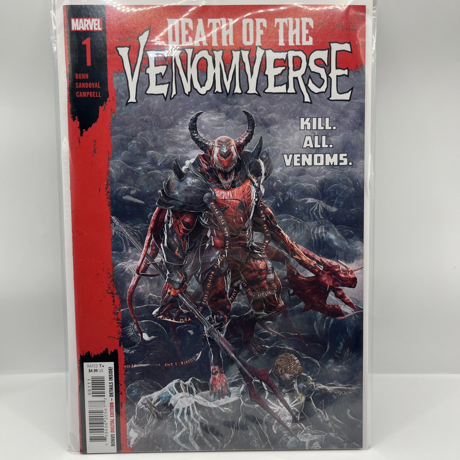 Death of the Venomverse #1-5 Cover  Variant Cover 2 #5s Lot Of 6 Complete Set(10