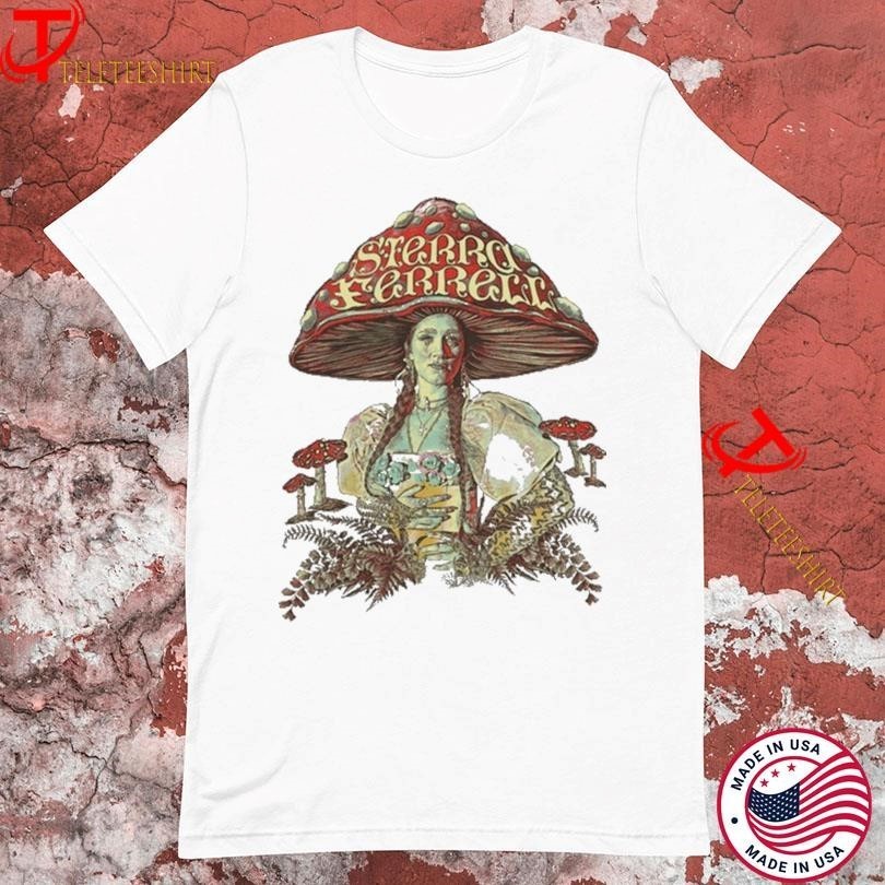 Sierra Ferrell Mushroom Head White Cotton Shirt Full size S-5XL CS261