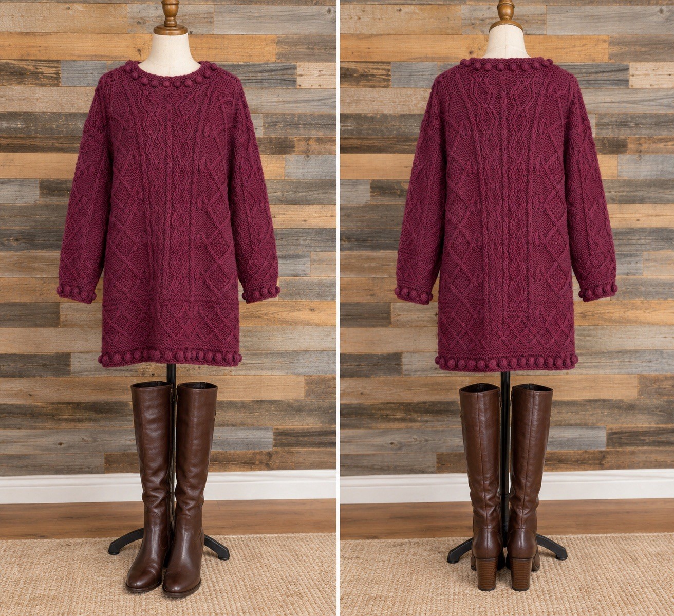 ML Studio Vintage Wool/Mohair/Acrylic Sweater ML Studio Vintage Wool/Mohair/Acrylic Sweater