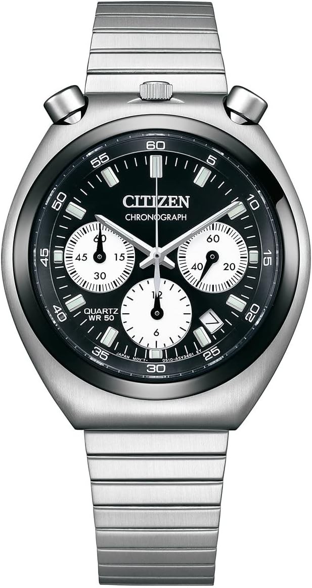 Citizen Record Label Tsuno Chrono AN3660-81E Quartz Japan Used Citizen Record Label Tsuno Chrono AN3660-81E Quartz Japan Used