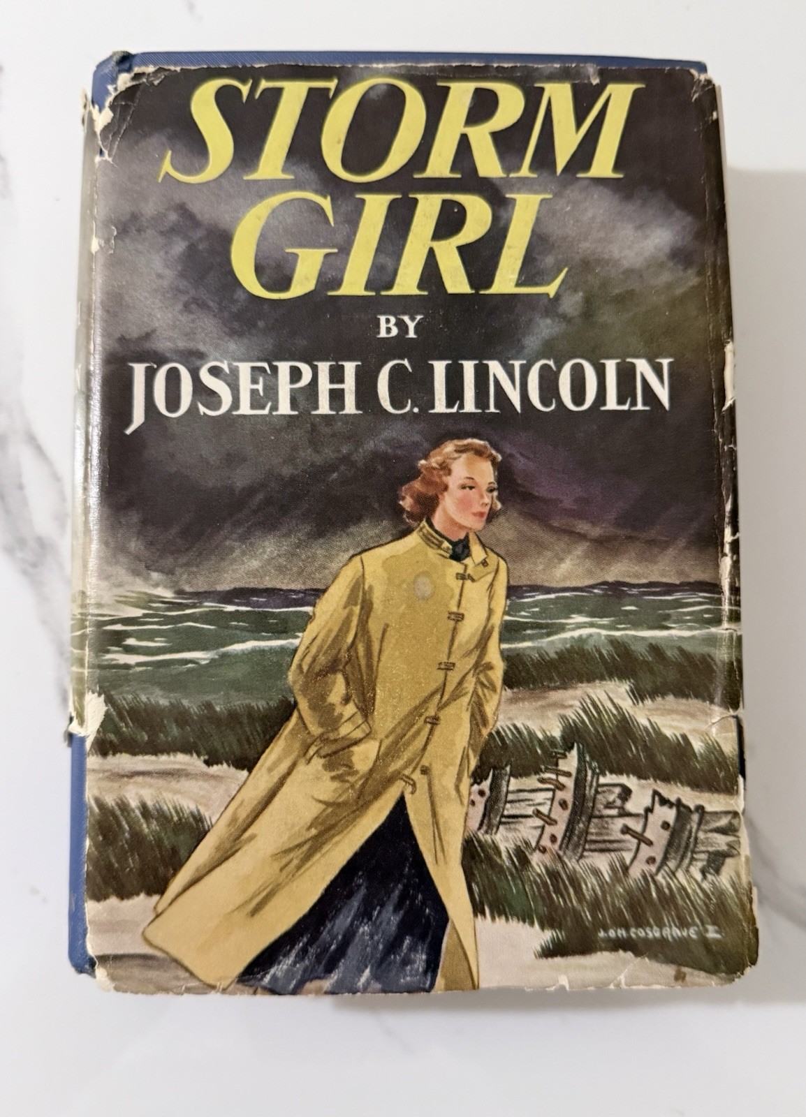 Storm Girl Joseph C Lincoln SIGNED 1937 1st Edition 1st Printing DJ Cape Cod Storm Girl Joseph C Lincoln SIGNED 1937 1st Edition 1st Printing DJ Cape Cod