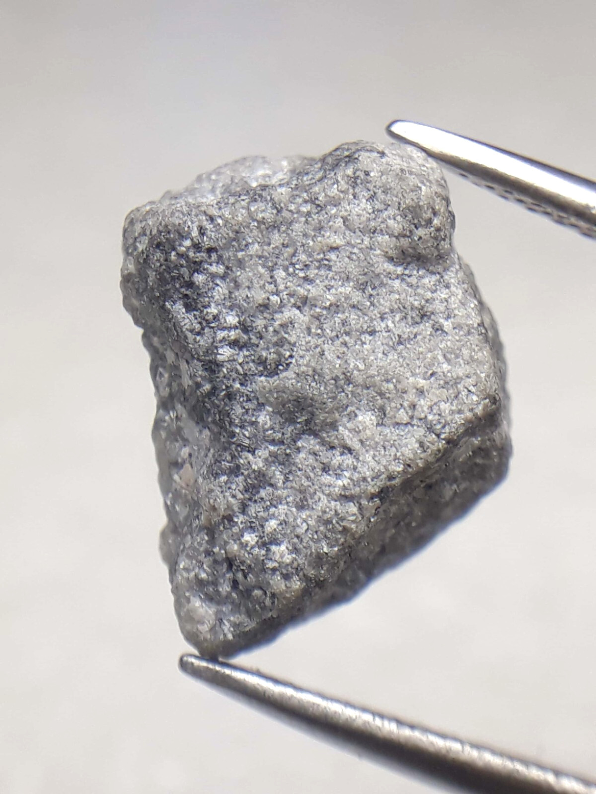 4.70 Ct, Natural Uncut Grey Diamond Big Size Raw Diamond Unique Rough Diamond