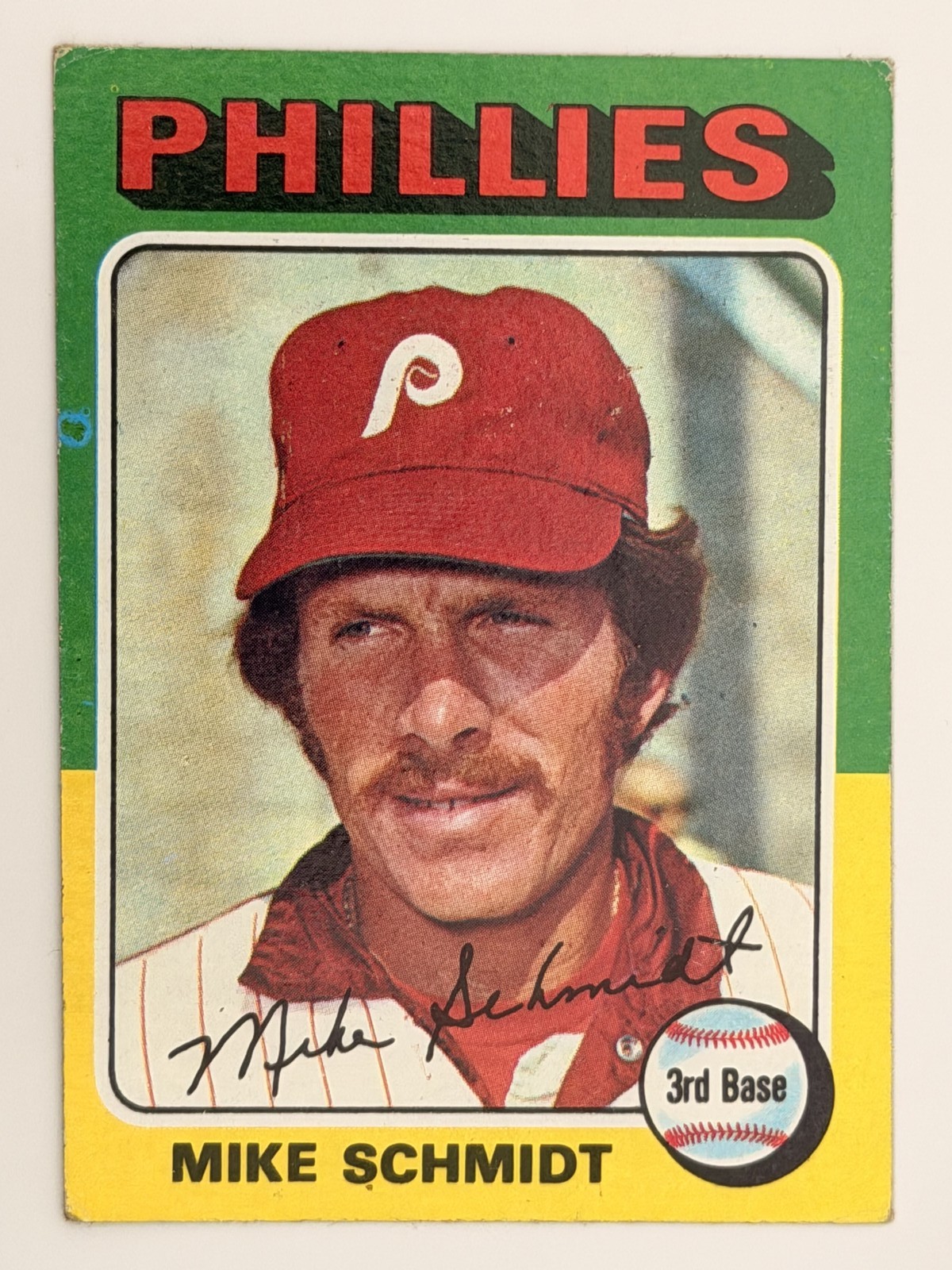 1975 Topps Mike Schmidt #70 Philadelphia Phillies HOF Vintage