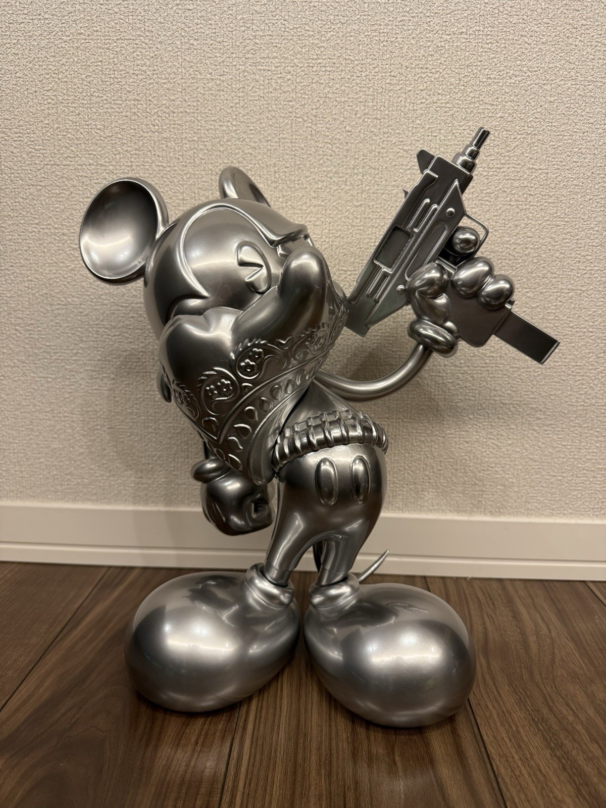 OG Slick Uzi Does It Silver Bullet LE 22/25 Mickey Sculpture w/ COA Rare