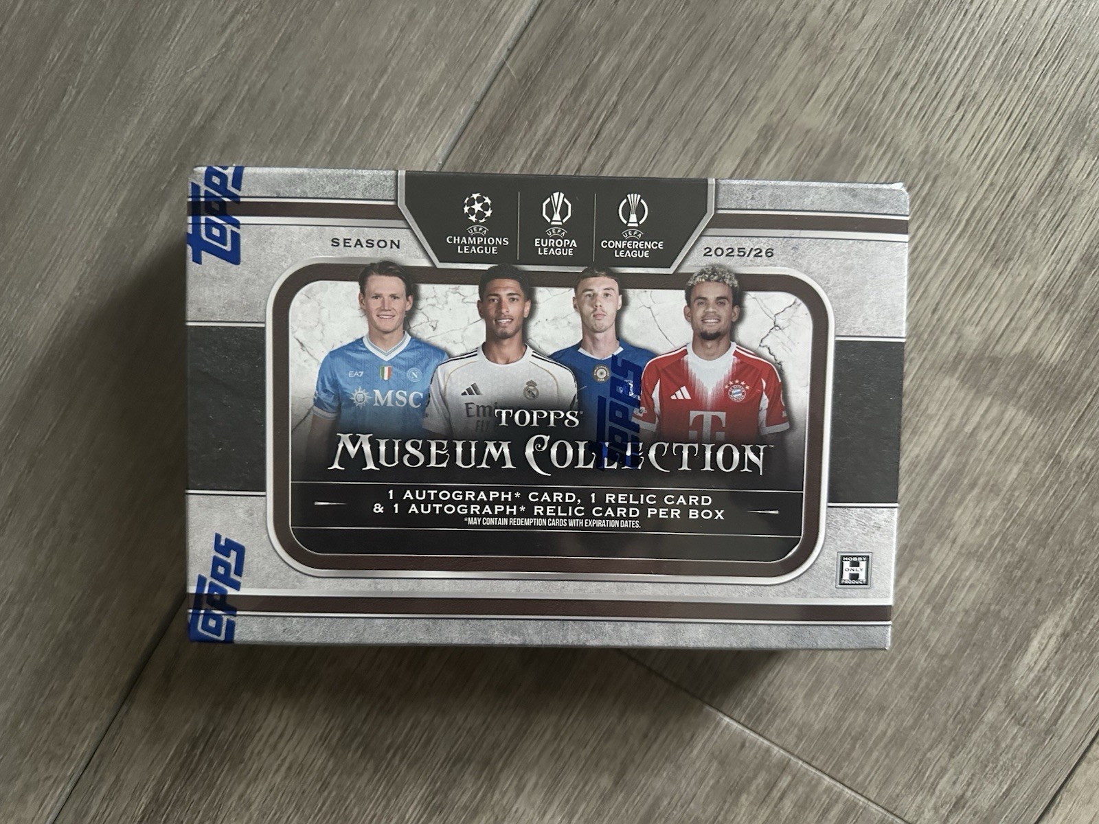 2025/26 TOPPS UEFA CLUB COMPETITIONS MUSEUM COLLECTION SOCCER HOBBY BOX 2025/26 TOPPS UEFA CLUB COMPETITIONS MUSEUM COLLECTION SOCCER HOBBY BOX