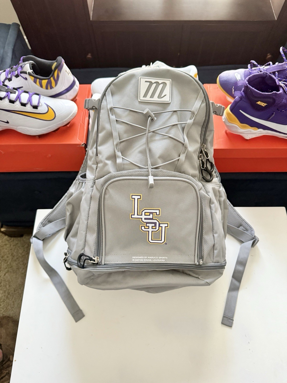 LSU Team-Issued Marucci Backpack LSU Team-Issued Marucci Backpack