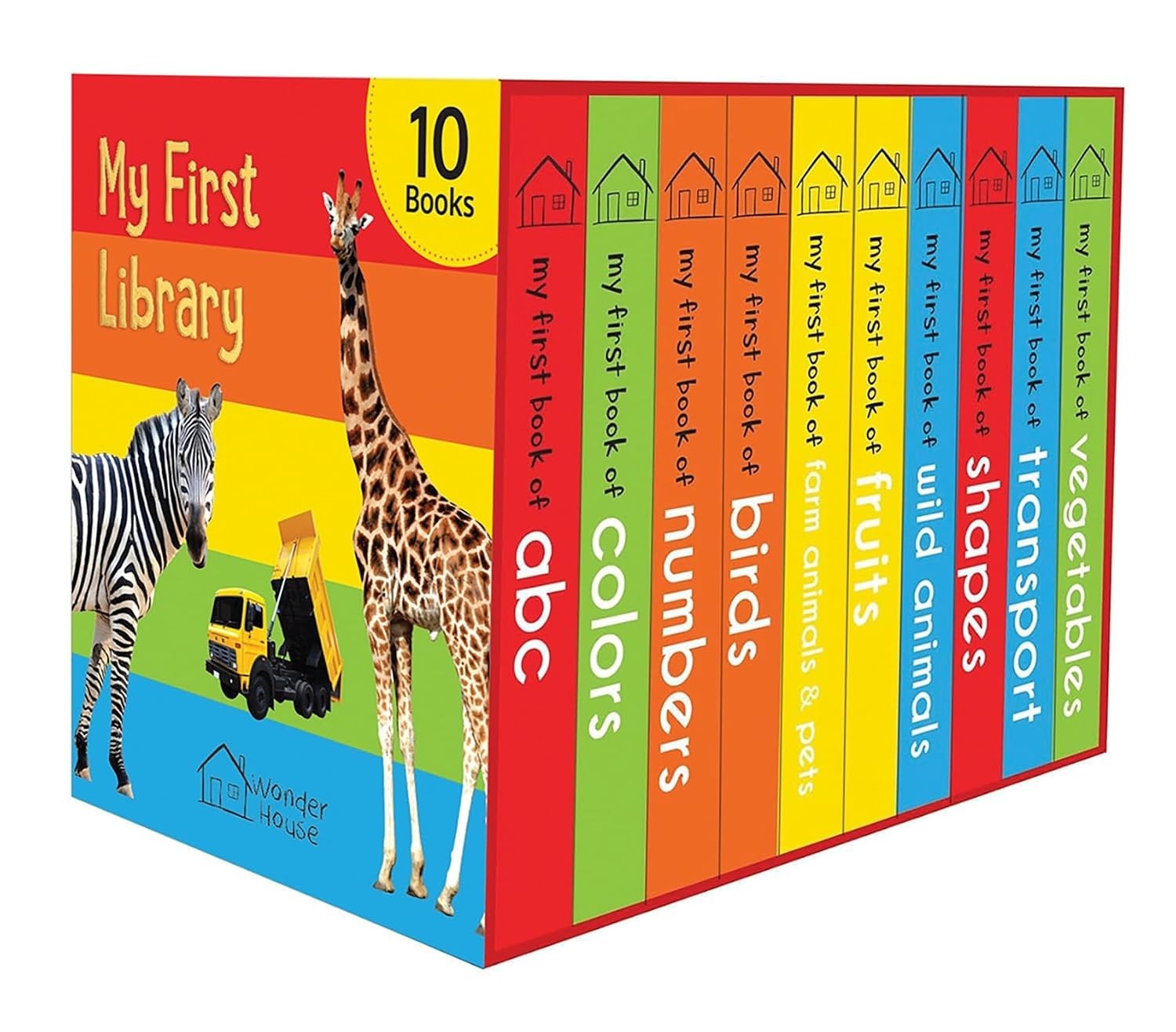 My First Library: Boxset of 10 Board Books for Kids Years 1-2 My First Library: Boxset of 10 Board Books for Kids Years 1-2