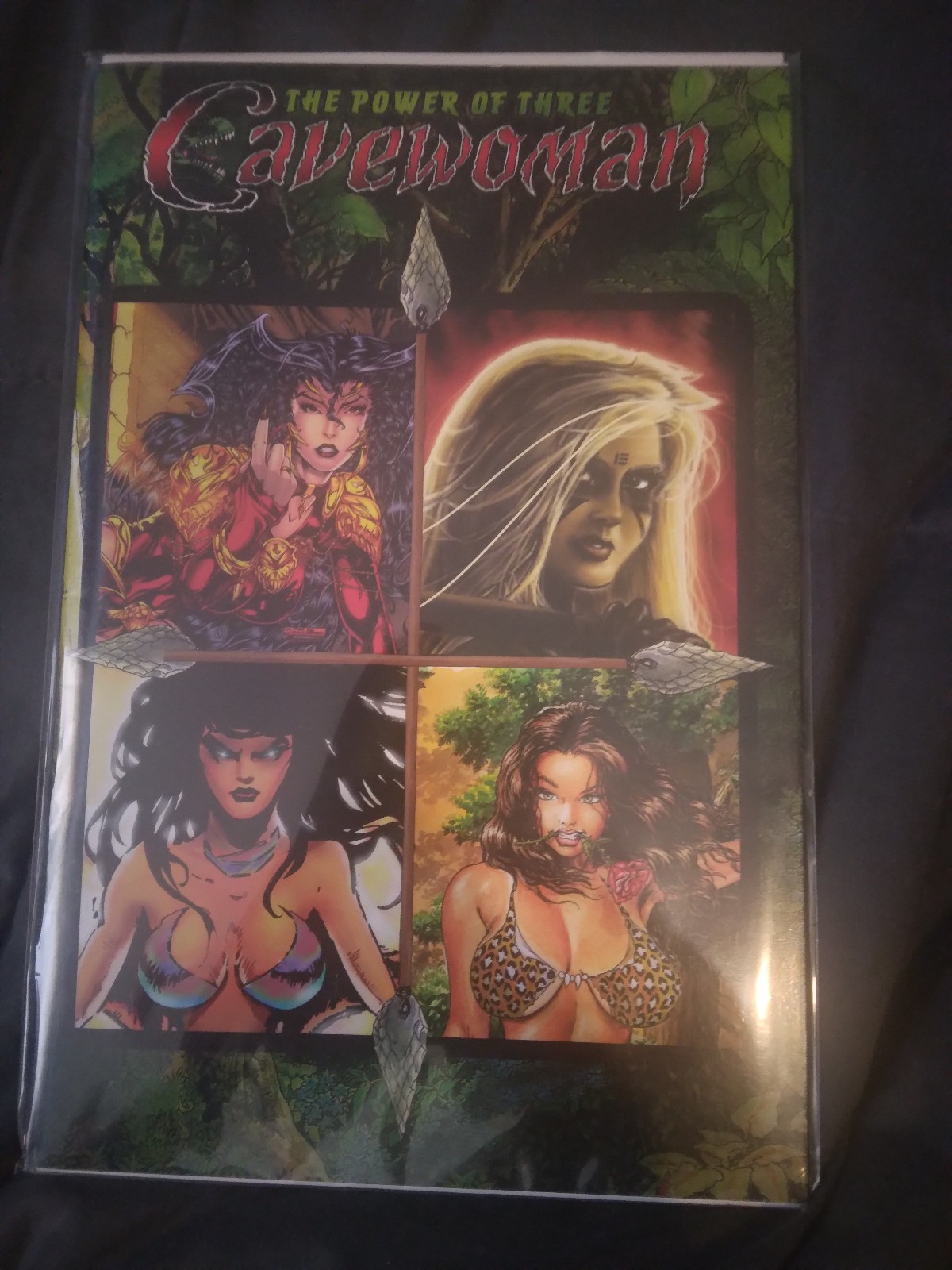 CAVEWOMAN: The Power of Three Cover A Kickstarter Variant 2024