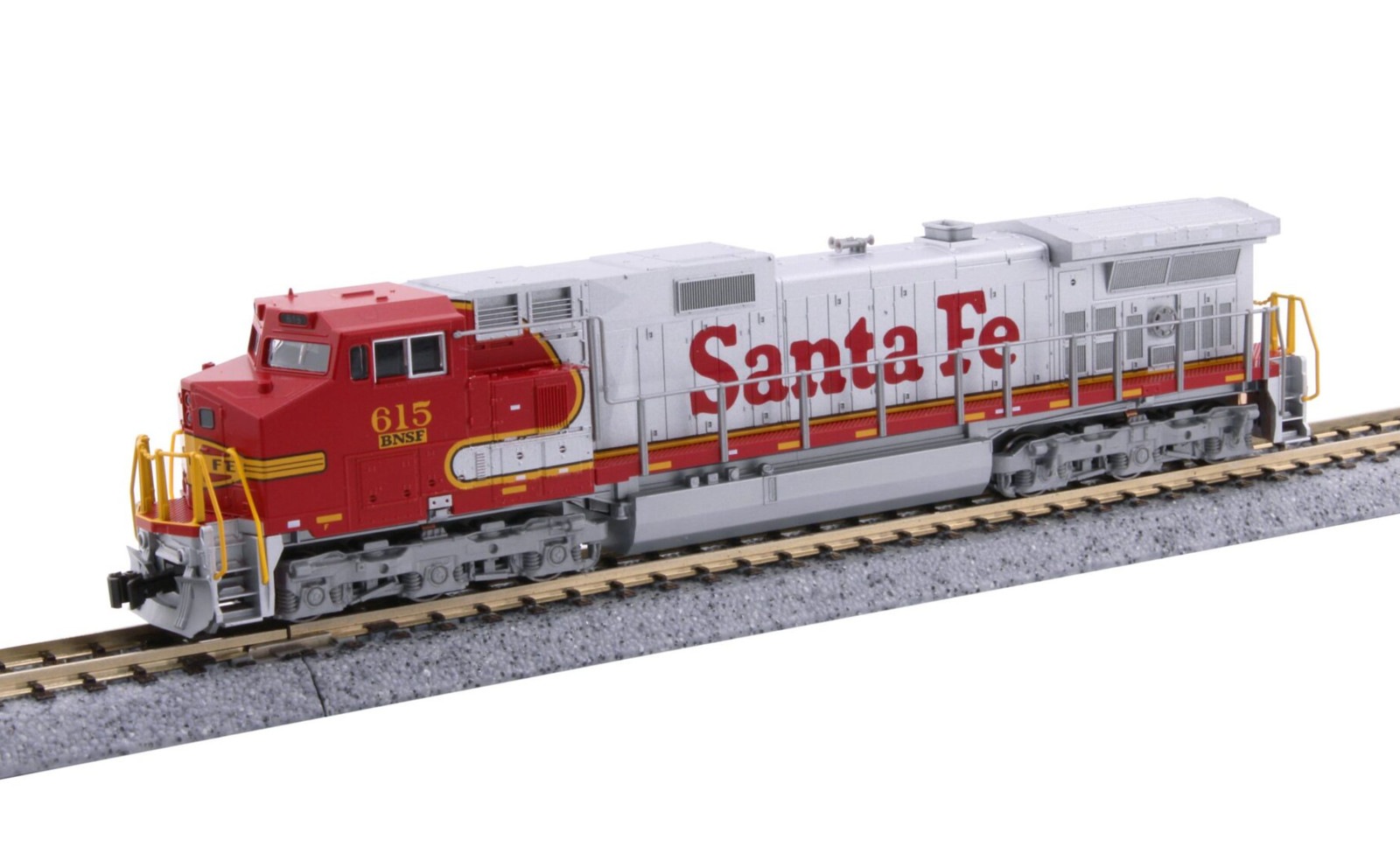 KATO N Scale BNSF Warbonnet #615 C44-9W Diesel Engine 176-3515 DC DCC Ready KATO N Scale BNSF Warbonnet #615 C44-9W Diesel Engine 176-3515 DC DCC Ready