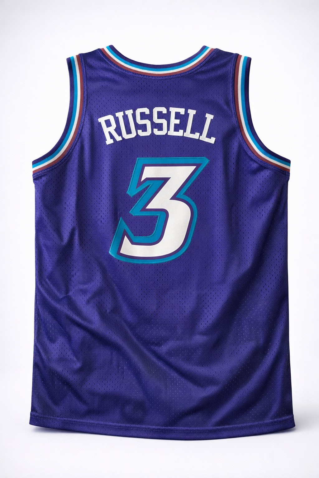 Bryon Russell - Unsigned Custom Vintage Basketball Jersey Jersey