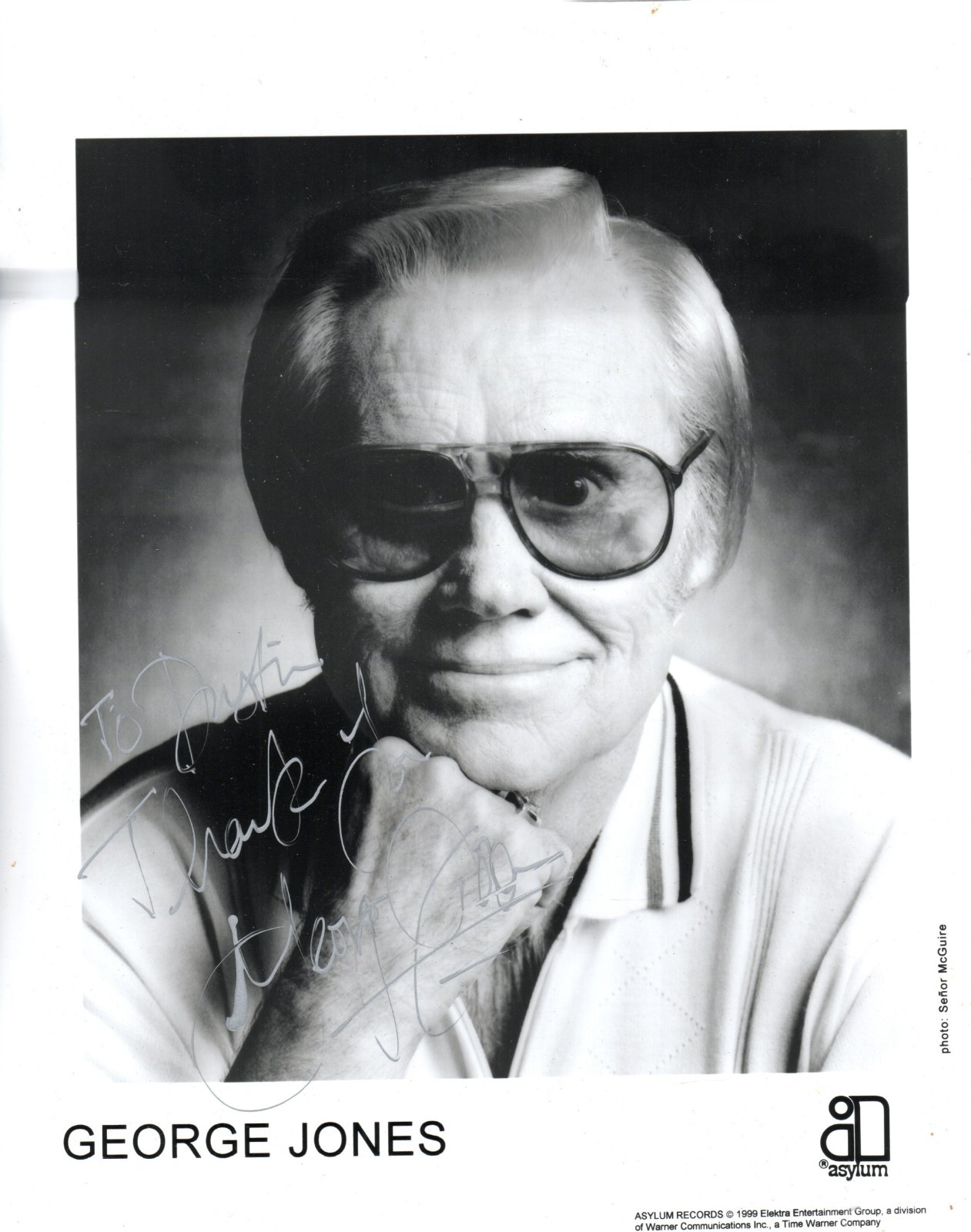 Lot5-5-Autographed-Signed photos of Musicians George Jones, David Ball & more Lot5-5-Autographed-Signed photos of Musicians George Jones, David Ball & more