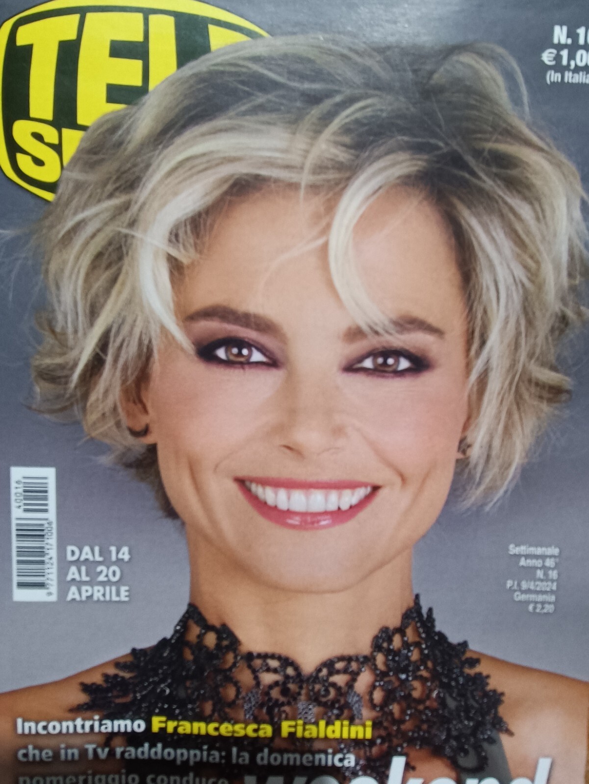 Telesette 2024 16.Francesca Fialdini,Nunzia de Girolamo,Lucio Allocca,D.Arena
