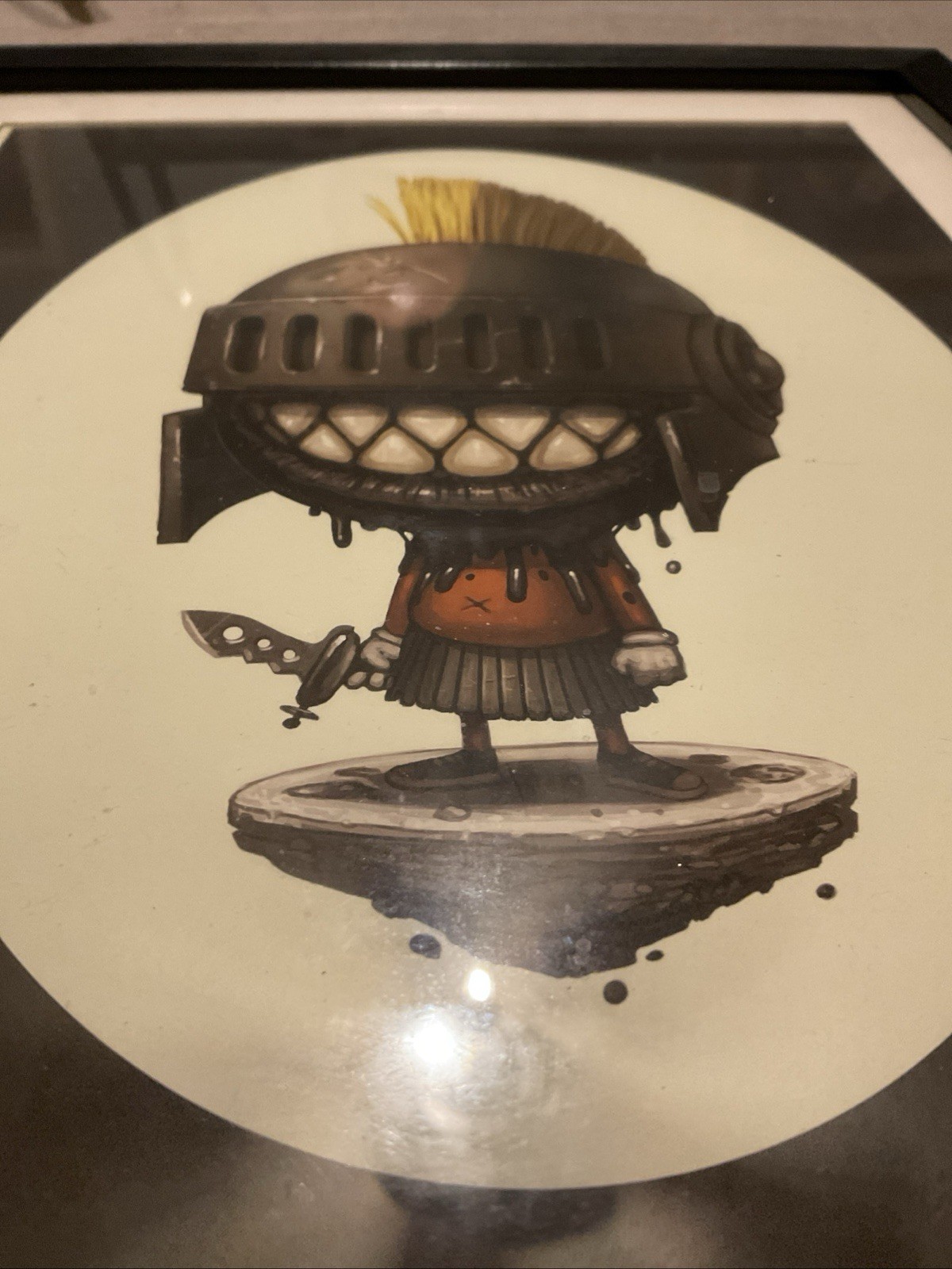 Mike Mitchell Original Art Work Limited Signed #116/200 Print Spartan Warrior Mike Mitchell Original Art Work Limited Signed #116/200 Print Spartan Warrior