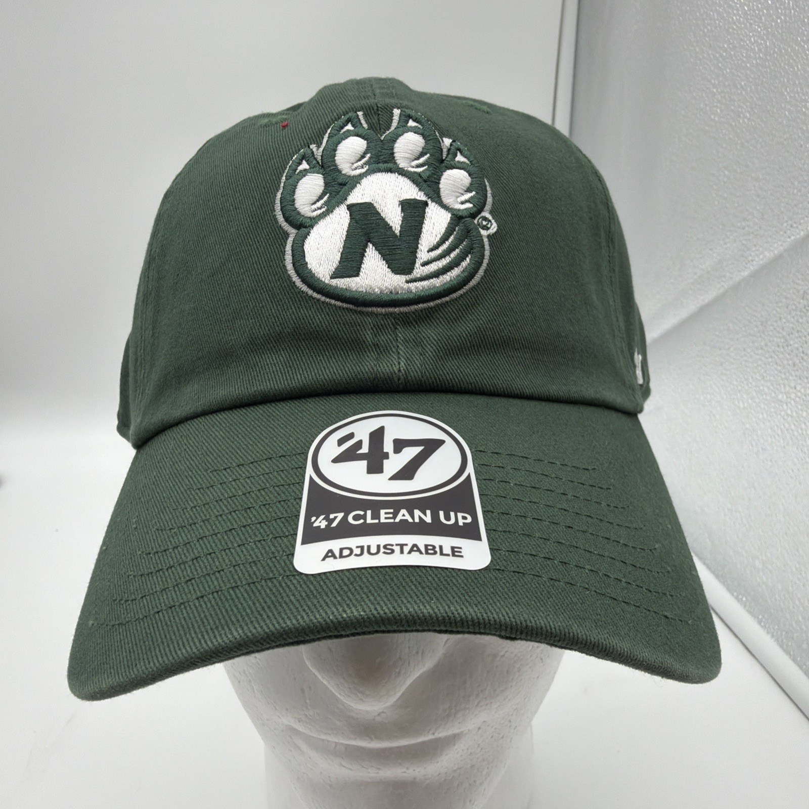 Northwest Missouri State Bearcats Hat Cap Strap Back Green Football 47 Clean Up Northwest Missouri State Bearcats Hat Cap Strap Back Green Football 47 Clean Up