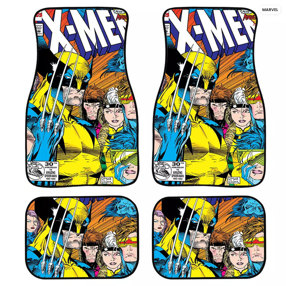 Cartoon Movie Theme Marvel Car Floor Mats Team Wolverine Characters Car Mats Cartoon Movie Theme Marvel Car Floor Mats Team Wolverine Characters Car Mats