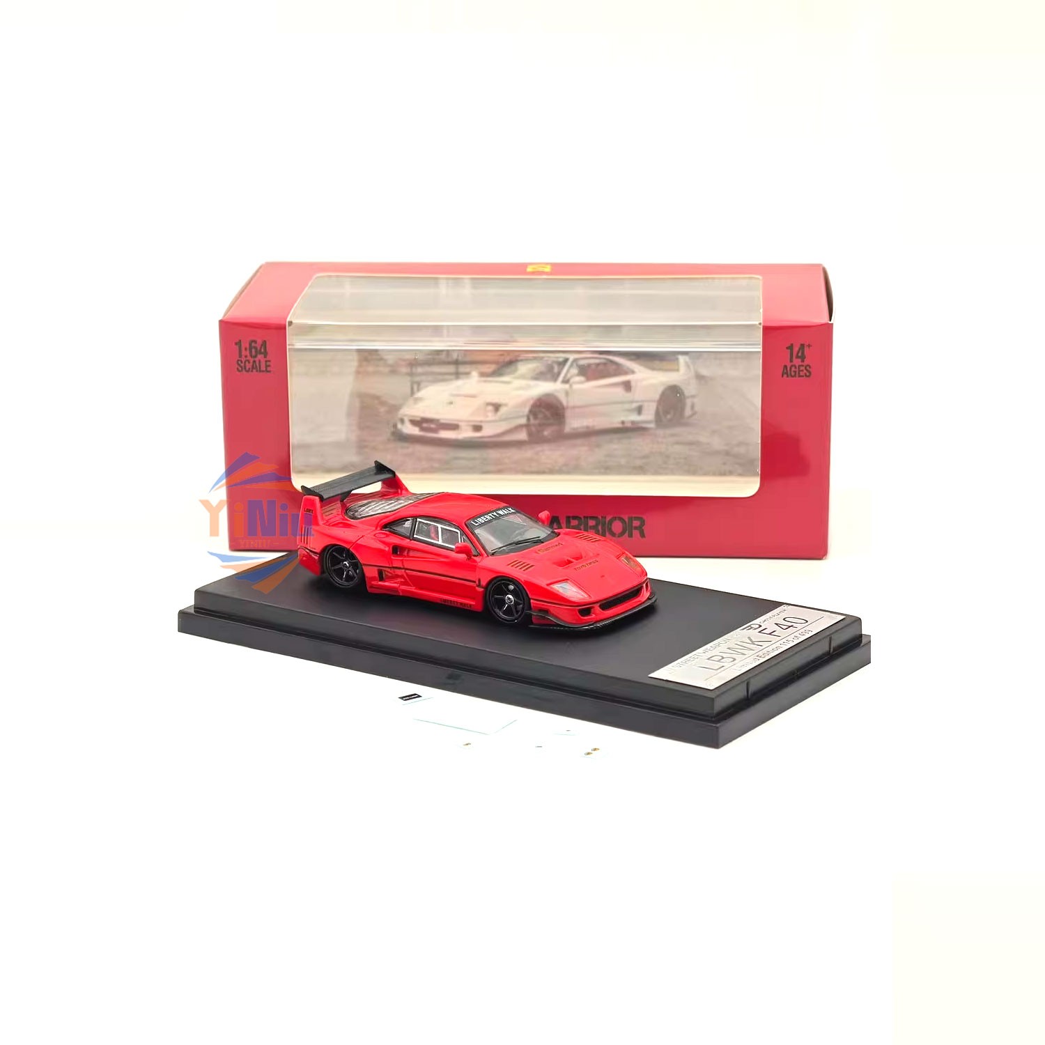 1/64 LBWK F40 Diecast Model - Liberty Walk Alloy Tuner Car Miniature - Pre-sale 