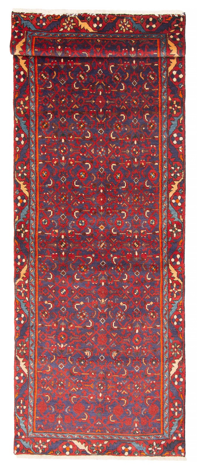 Vintage Hand-knotted Runner Rug 3\'3\