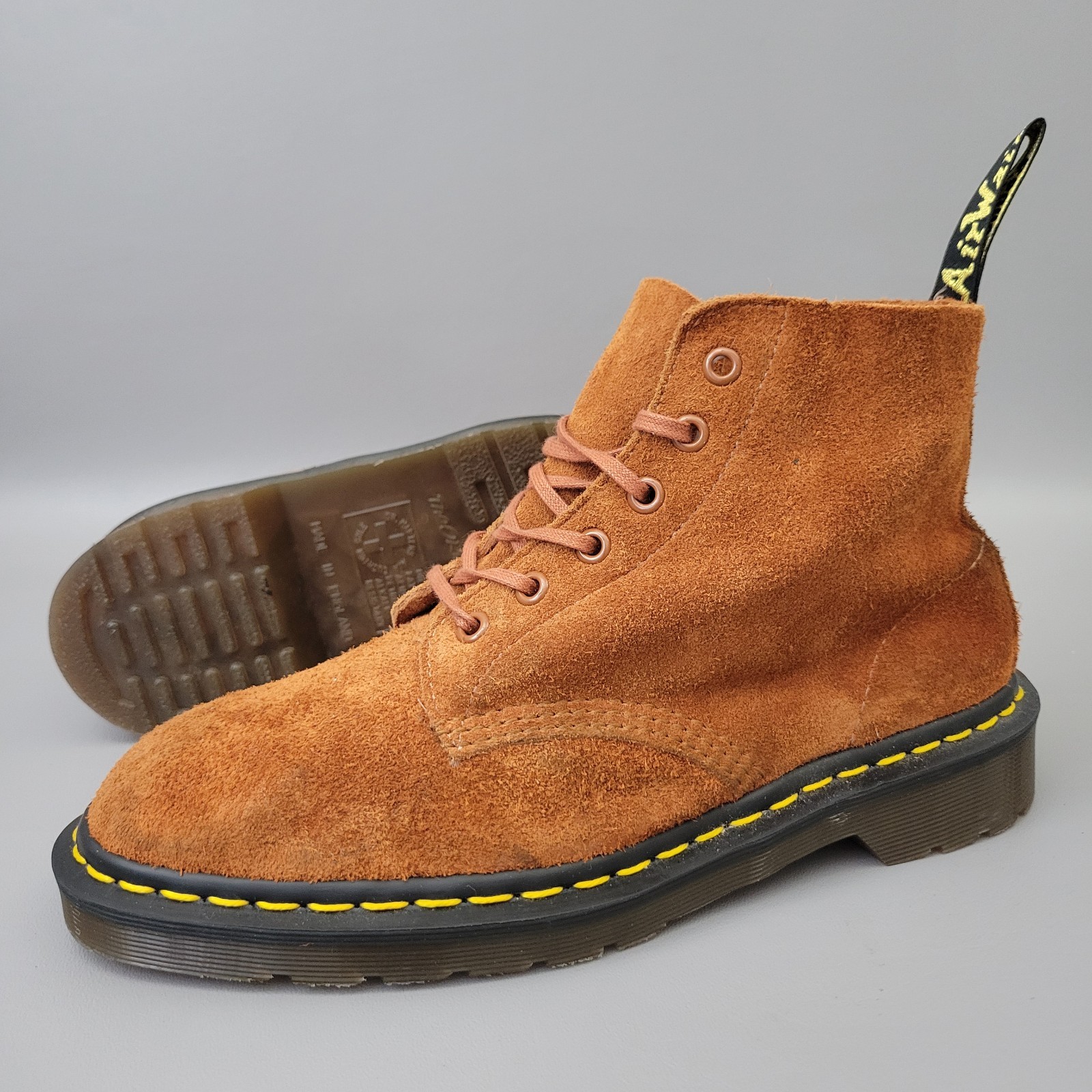 Dr. Martens Made In England 101 Suede Ankle Boots UK 6 - US 7 Mens / 9 Womens Dr. Martens Made In England 101 Suede Ankle Boots UK 6 - US 7 Mens / 9 Womens
