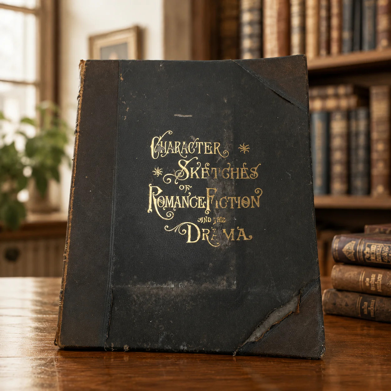 Character Sketches of Romance, Fiction and the Drama Volume VII | Antique Illust