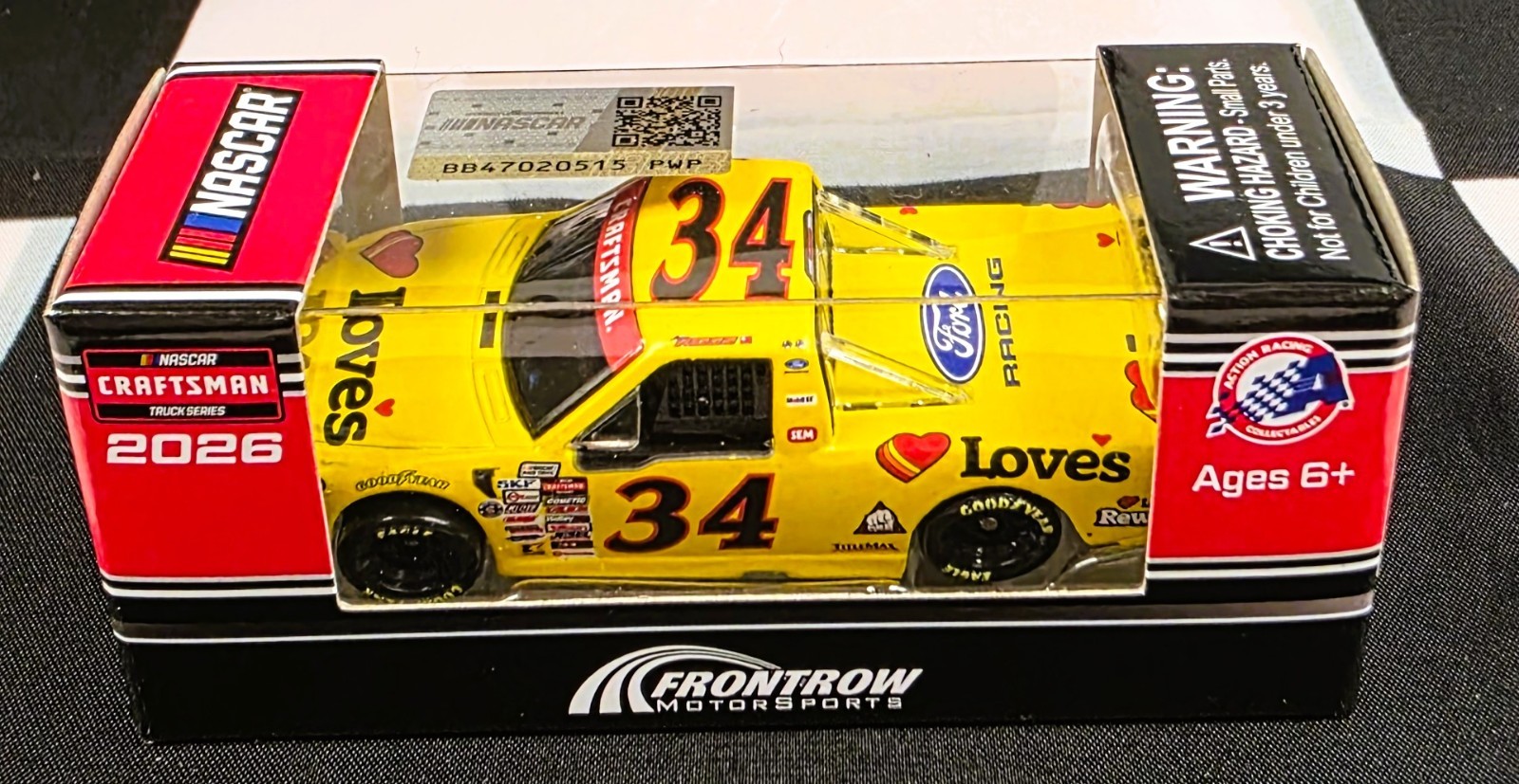 2026 Layne Riggs 1:64 Love\'s #34 F-150