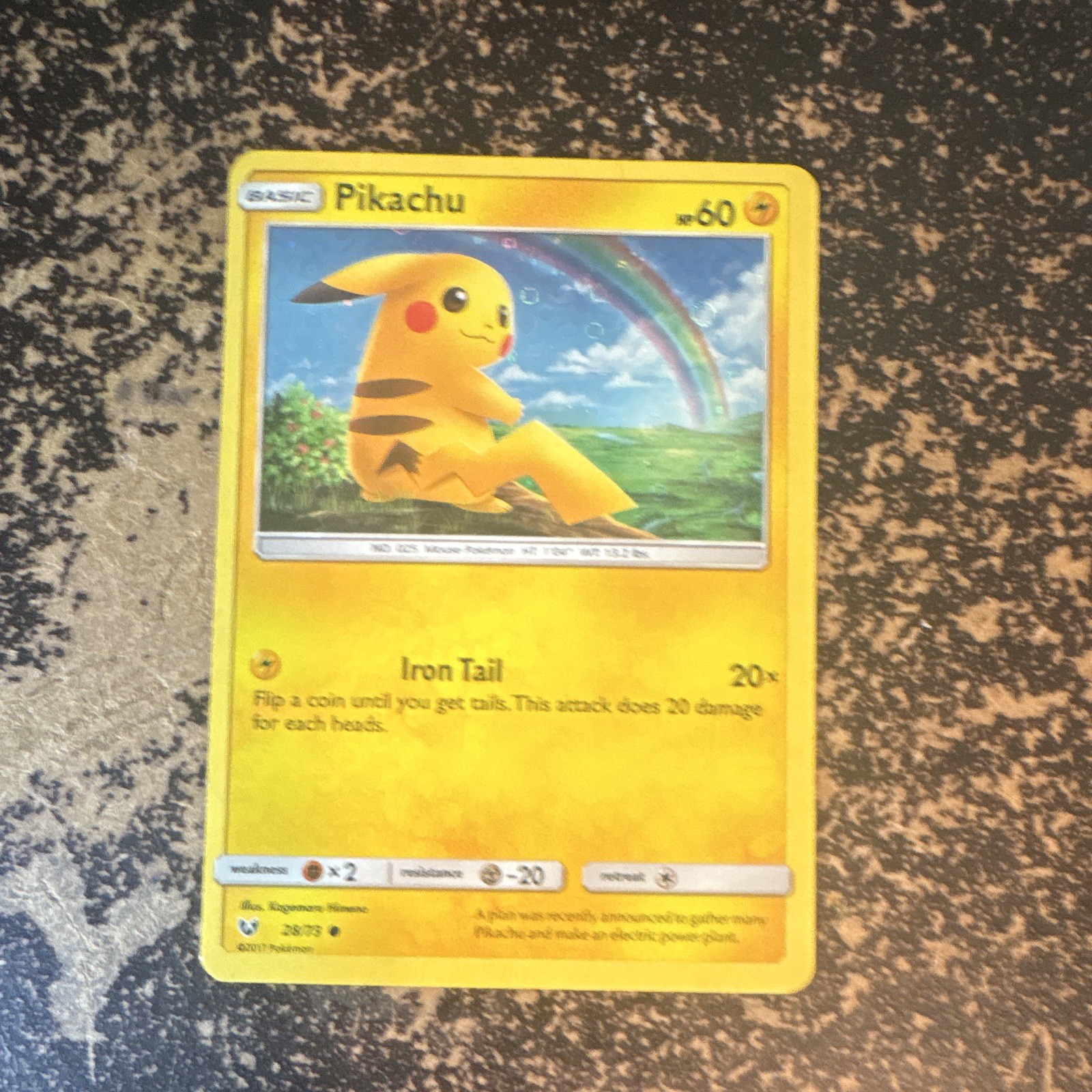 The Pokémon Company Pokémon TCG Pikachu 028/073 Promo Holo 60HP EN