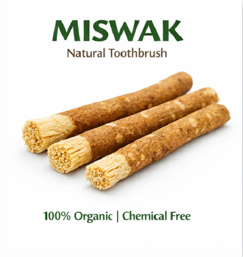 Miswak Natural Toothbrush - Al Khair Stick Toothpaste Chewing Stick Miswak Bulk