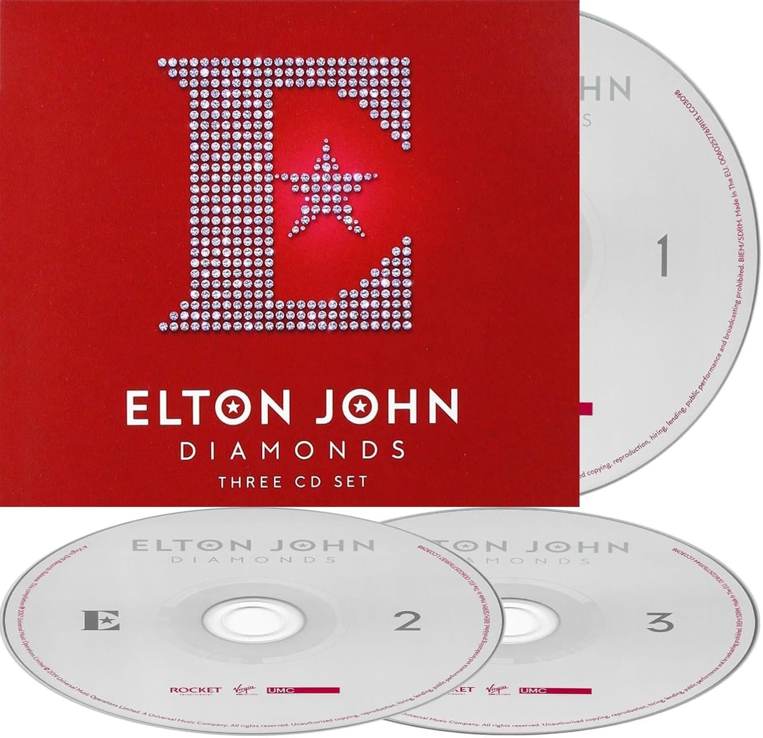 Elton John - Diamonds 3 CD Set - NEW