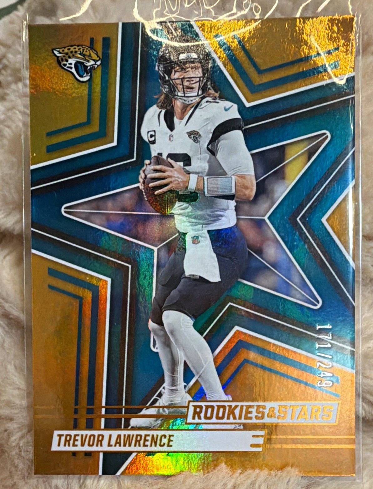 Panini 2025 Rookies & Stars Trevor Lawrence Jaguars #84 Orange /249