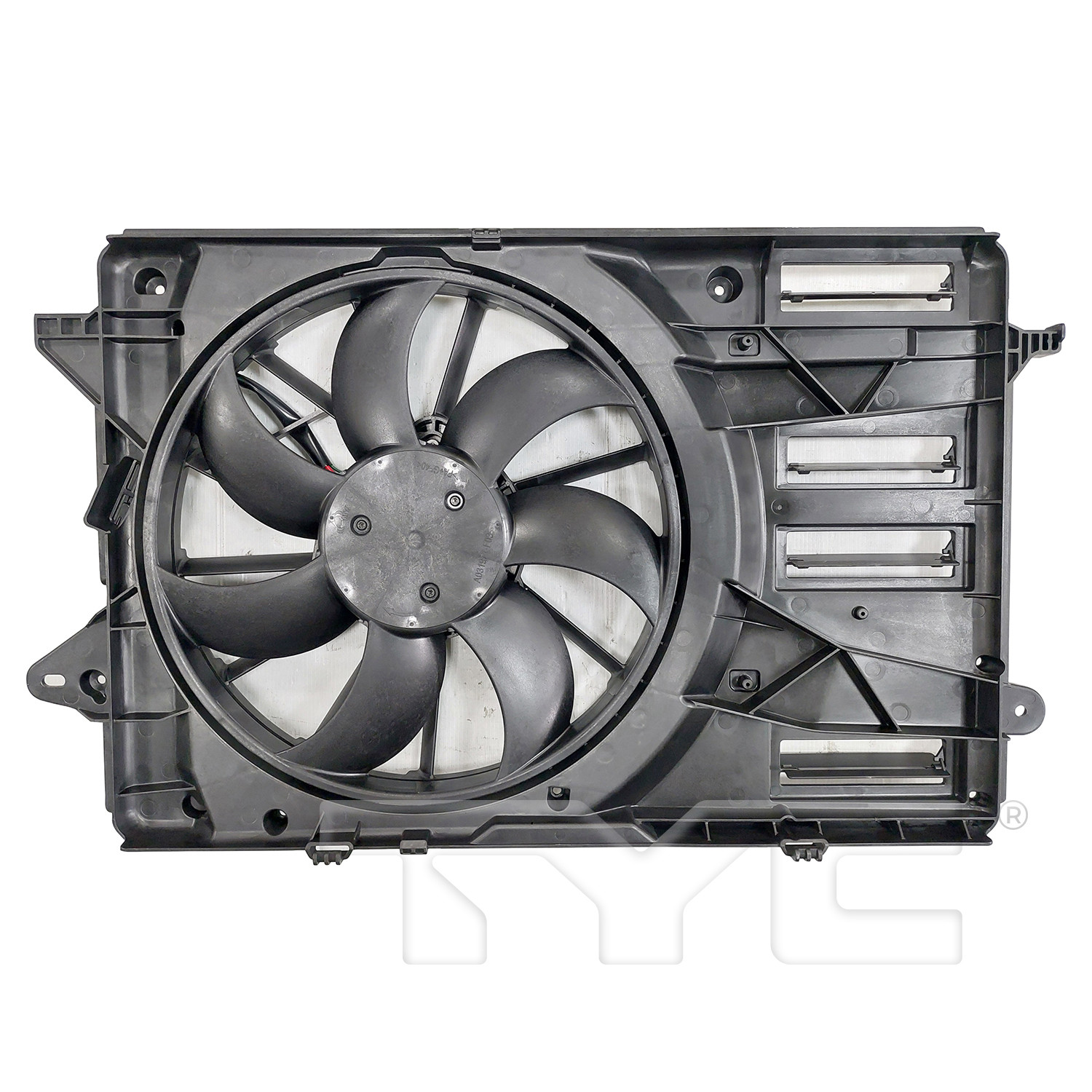 Radiator & Condenser Cooling Fan Assembly for 21-25 Chevy Malibu BLM (LIN)