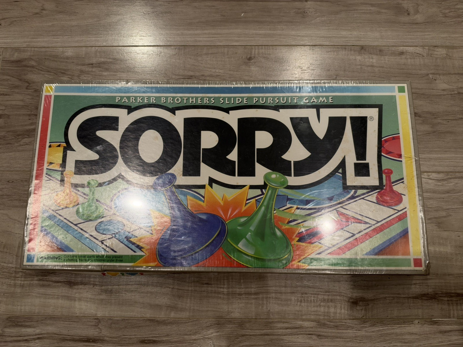 Vintage 1992 SORRY Board Game Parker Brothers ~ New/Factory Sealed Vintage 1992 SORRY Board Game Parker Brothers ~ New/Factory Sealed