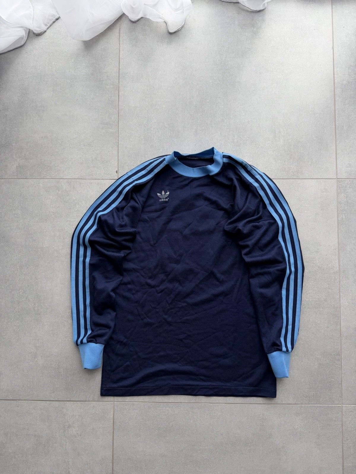 Vintage Adidas Ventex 70s Goalkeeper #4 Football Shirt Soccer Jersey Size M