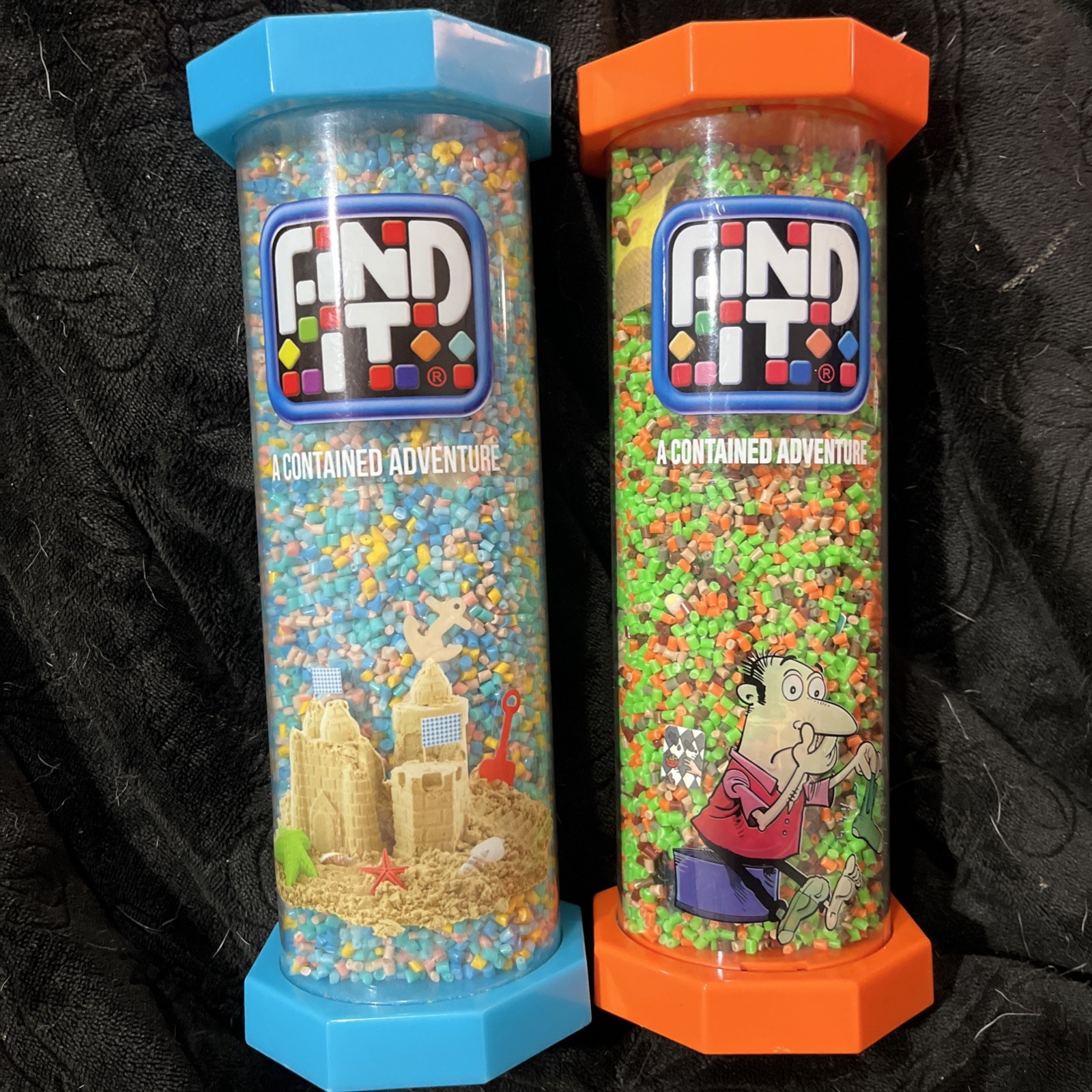 RARE-2014 - FIND IT Eww Gross Edition & At The Beach -A Contained Adventure Game