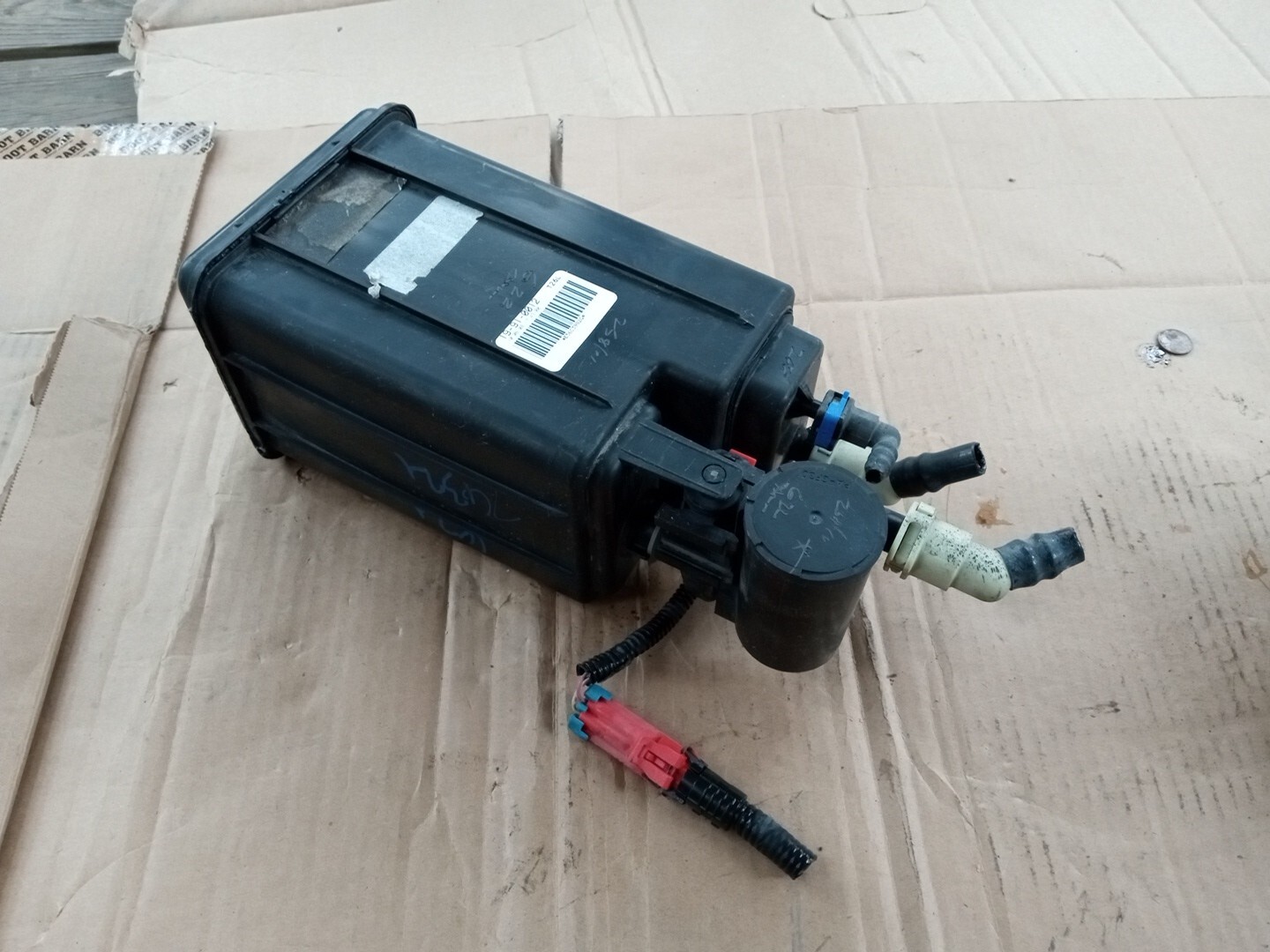 19-91-0012 07 08 09 HYUNDAI SANTA FE FUEL VAPOR EMISSION CHARCOAL EVAP CANISTER