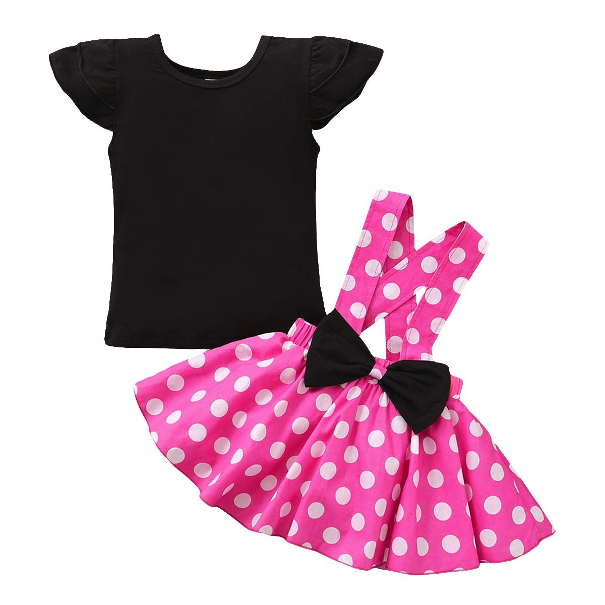 Aoty Baby Toddler Girl Polka Dots Dress Up Costume Birthday Party Dresses