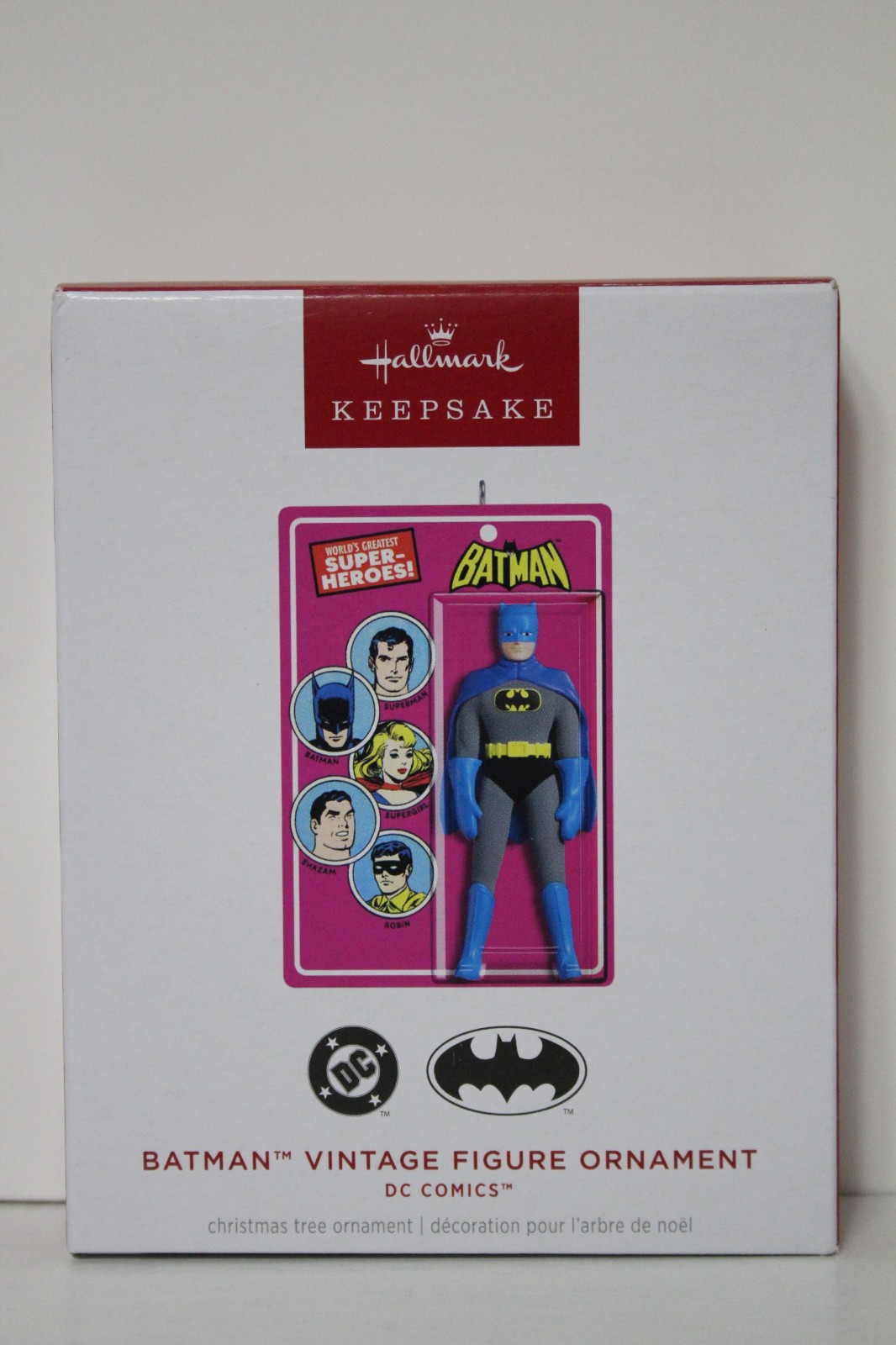 2026 Hallmark Keepsake Batman Vintage Figure Ornament NIB 2026 Hallmark Keepsake Batman Vintage Figure Ornament NIB