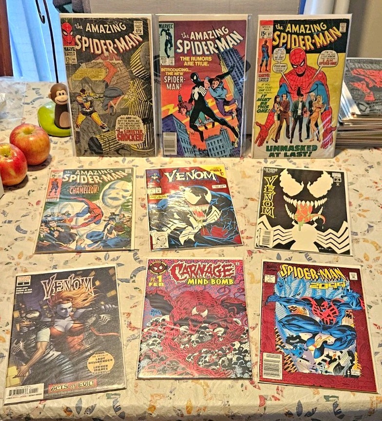 Marvel Comics The Amazing Spider-Man, Venom, Carnage, Comic Lot