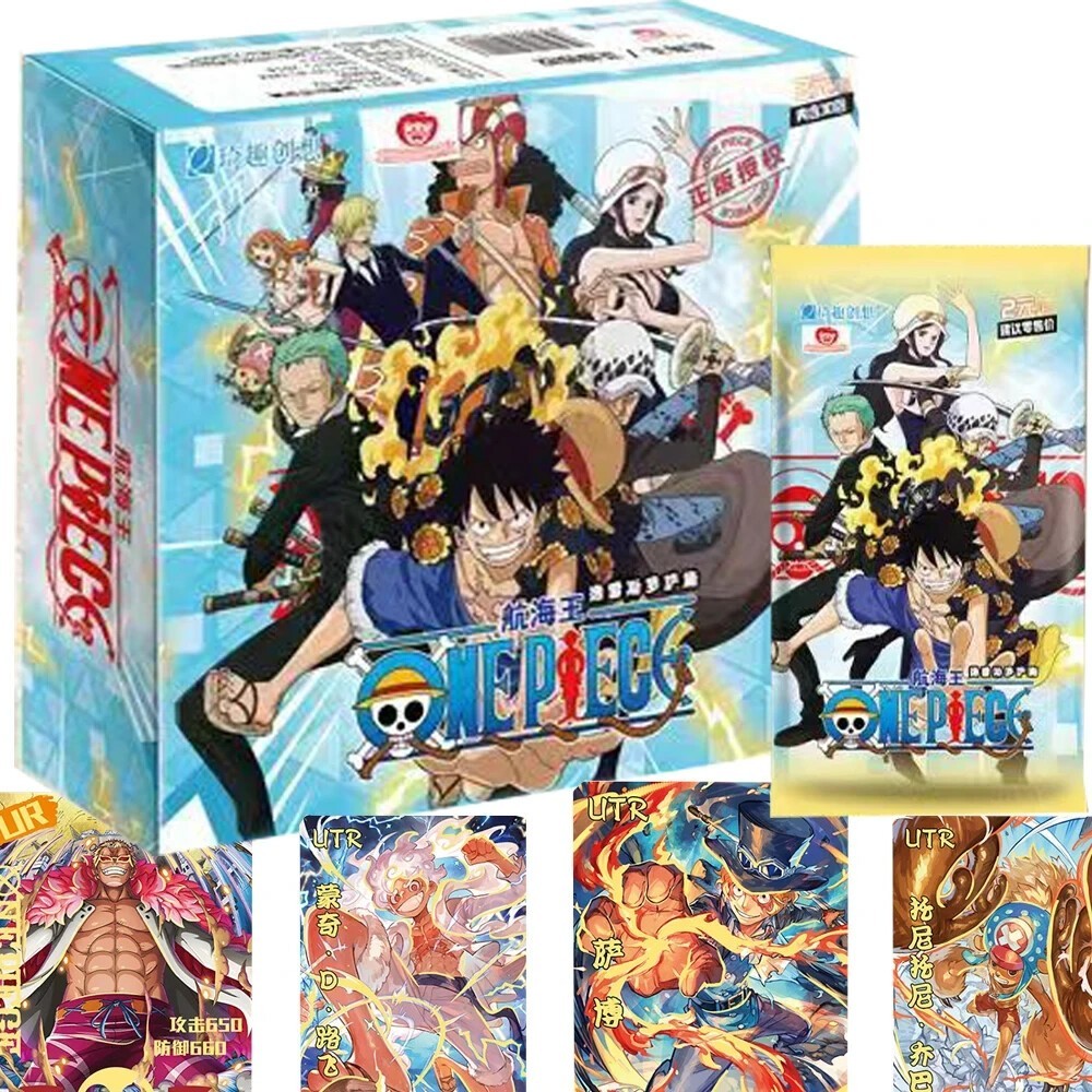 2024 Toei One Piece Trading Card 30 Pack Deluxe Booster Box Anime TCG OP-AB02 US