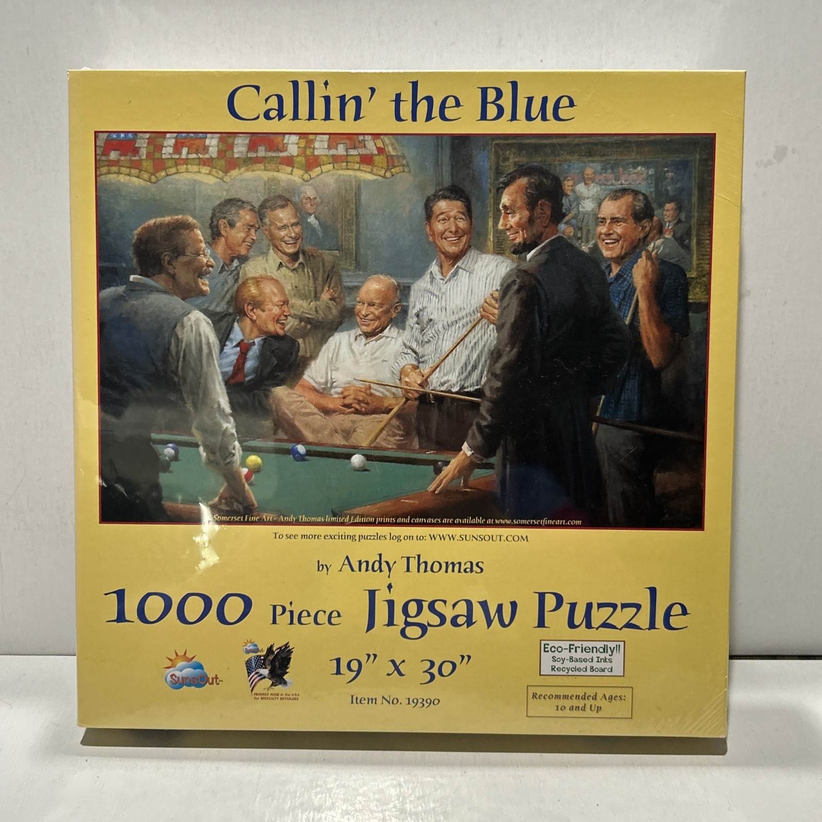Callin\' The Blue By Andy Thomas Jigsaw Puzzle 19\
