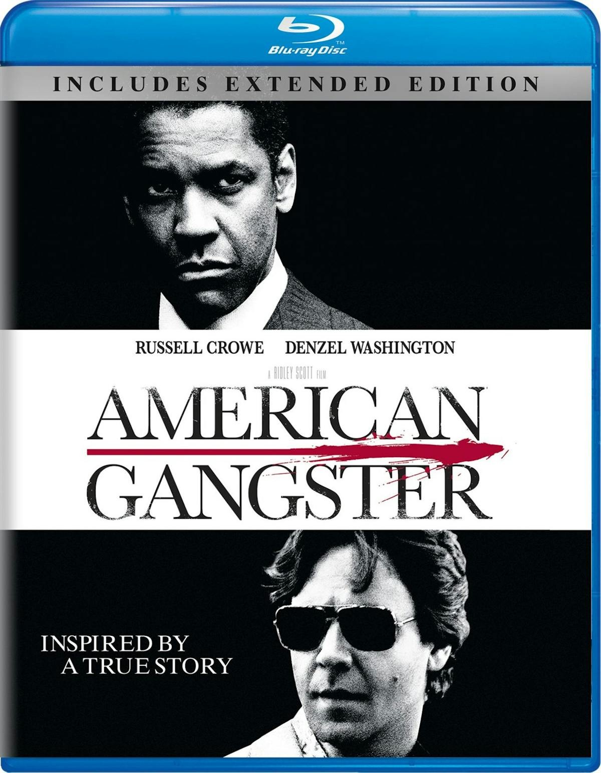 American Gangster Blu-ray Denzel Washington NEW