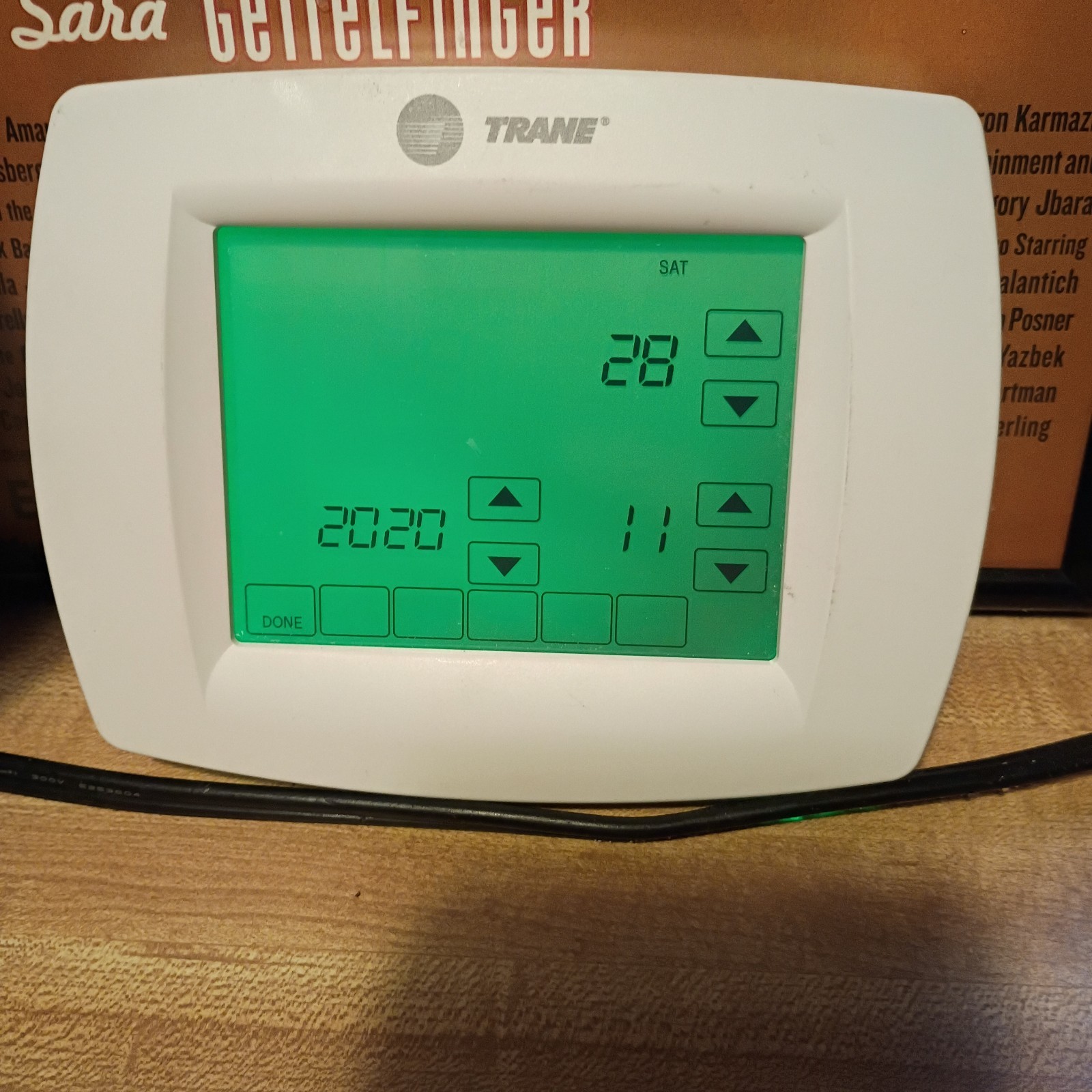 Trane TCONT802AS32DAA Programmable Thermostat (Tested) Trane TCONT802AS32DAA Programmable Thermostat (Tested)