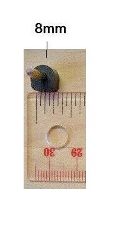 6pc SHOE REPAIR HIGH HEEL TIPS STILETTO REPLACEMENT DOWELS 