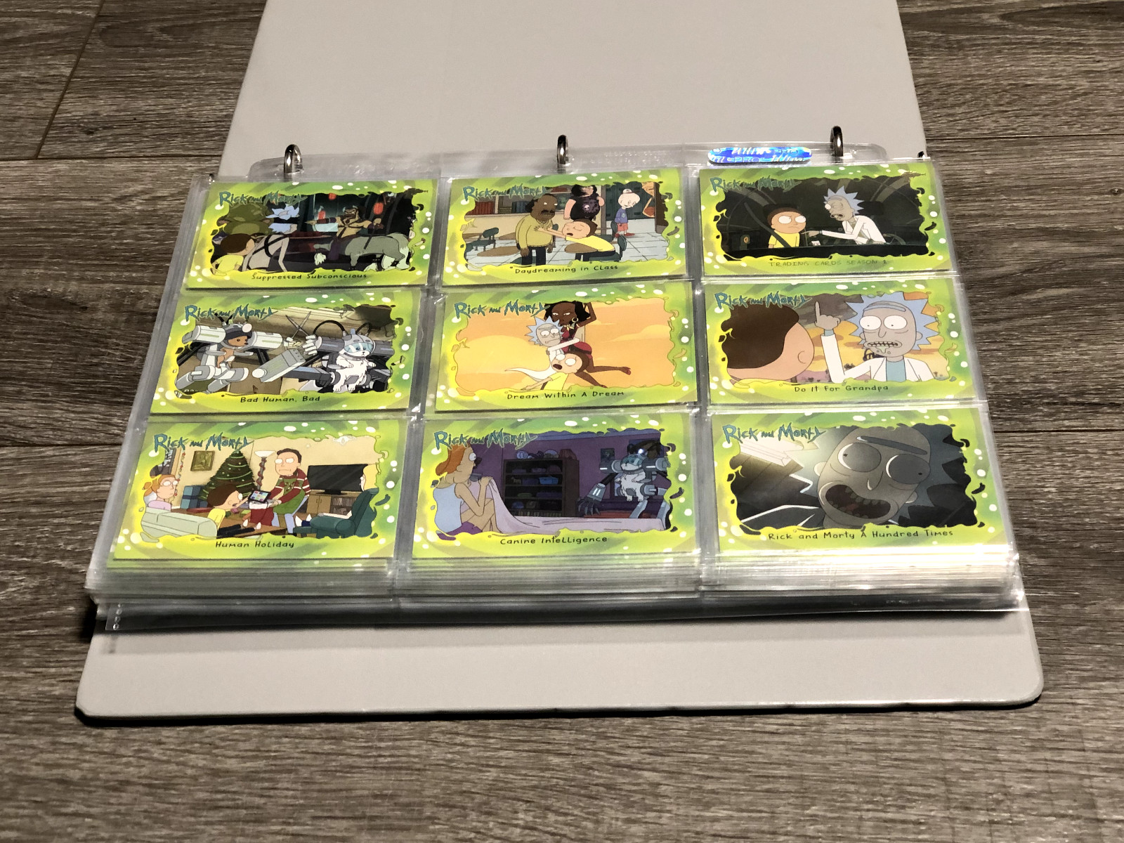 2018 CRYPTOZOIC RICK AND MORTY SEASON 1 BASE CARD SET 2018 CRYPTOZOIC RICK AND MORTY SEASON 1 BASE CARD SET