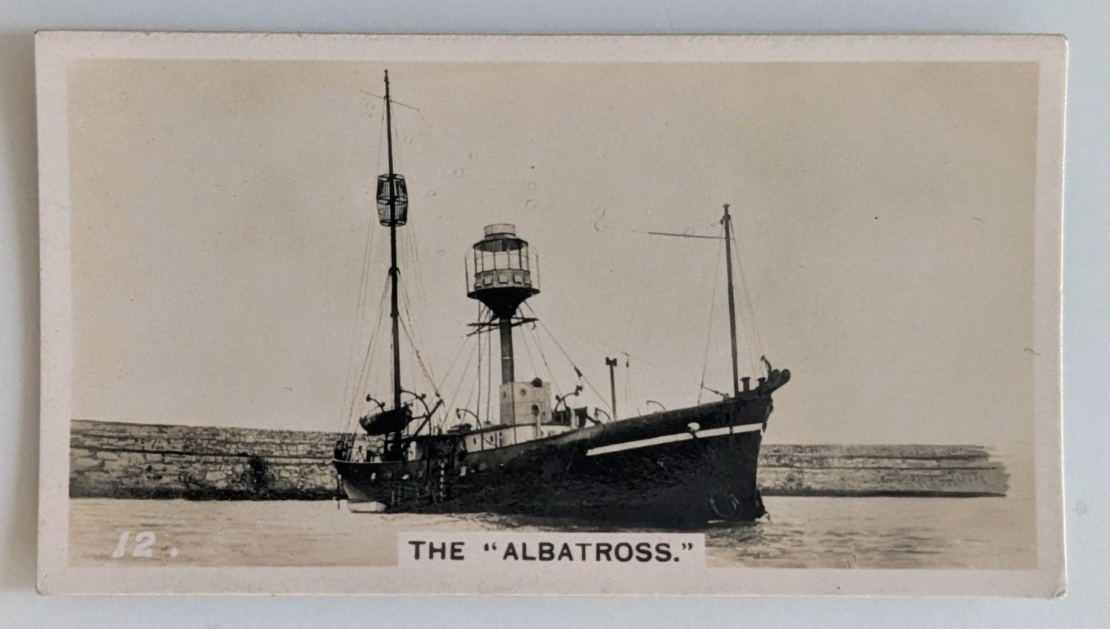 1928 Wills Cigarette Card - Ships and Shipping #12 The Albatross 1928 Wills Cigarette Card - Ships and Shipping #12 The Albatross