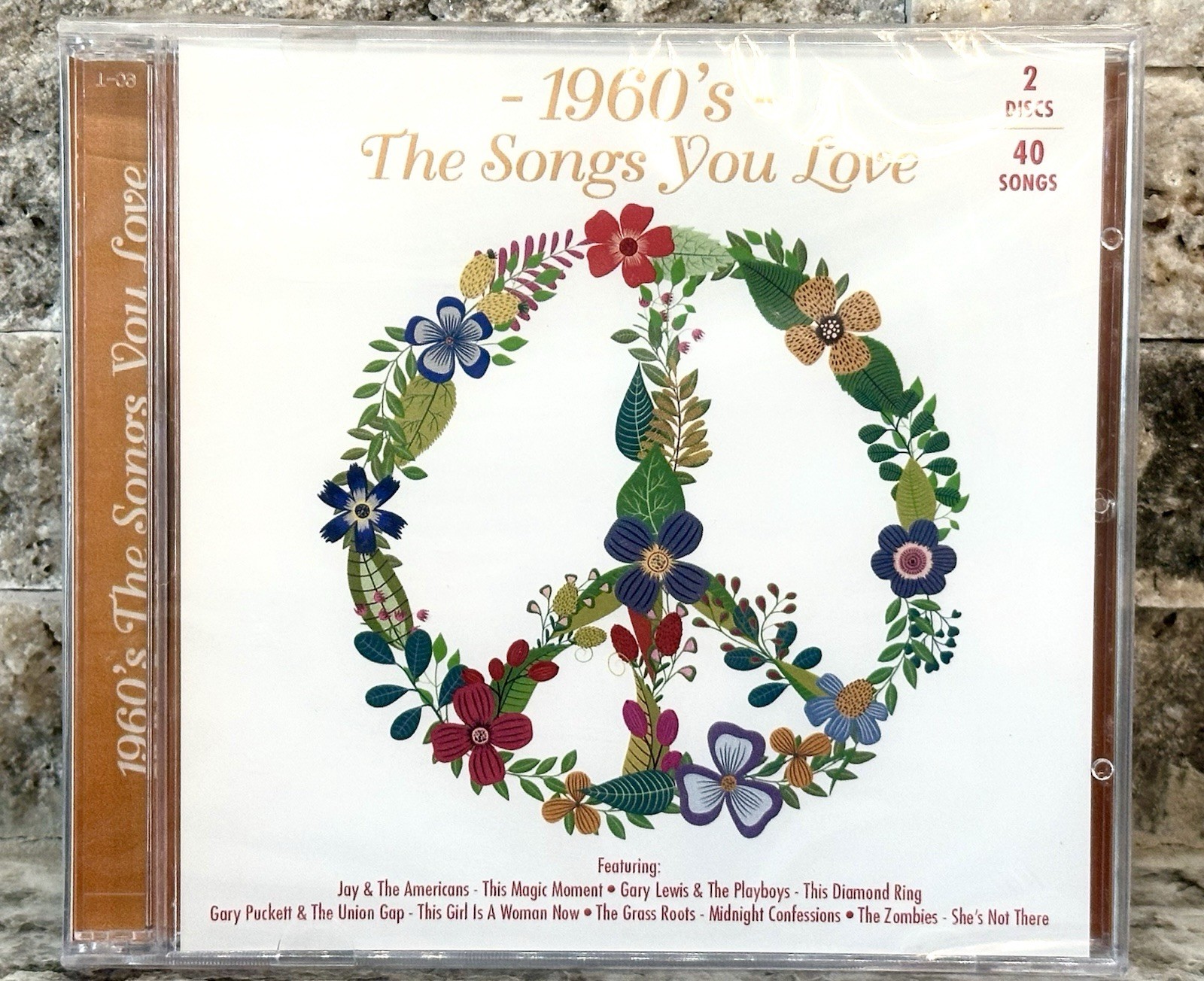 1960’s The Songs You Love 2-CD Set 40 Tracks 2017 NEW SEALED UPC 011891603737