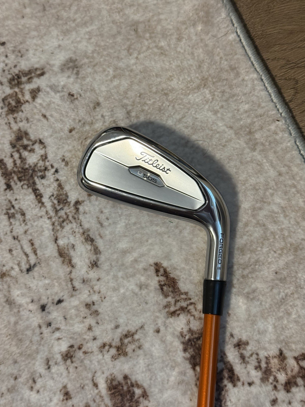 Titleist U505 Utility 3 Iron with Tour AD DI-95-X Stiff Shaft RH