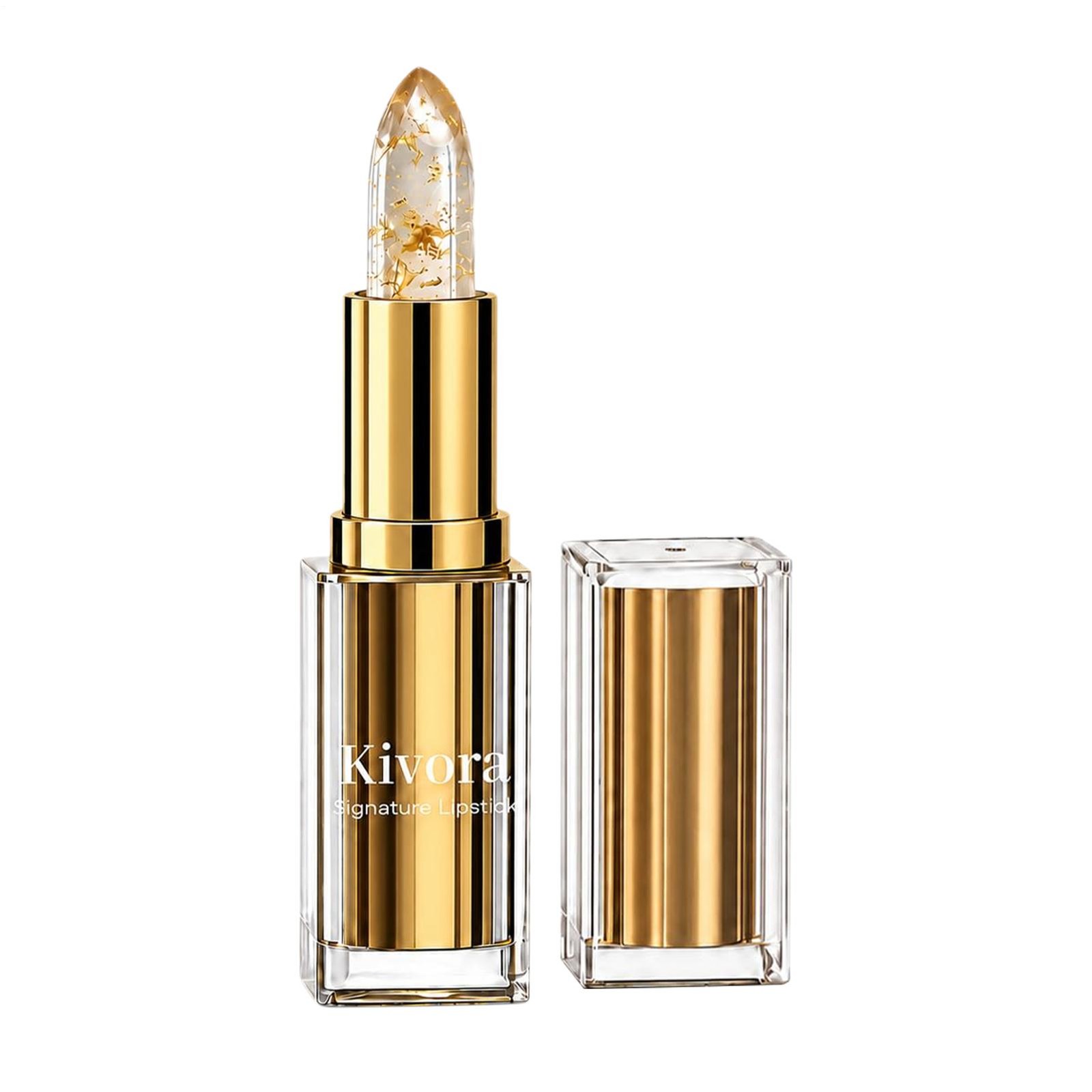 Kivora Colour Changing Lipstick For Women, PH Adjusting Clear To Natural Colour