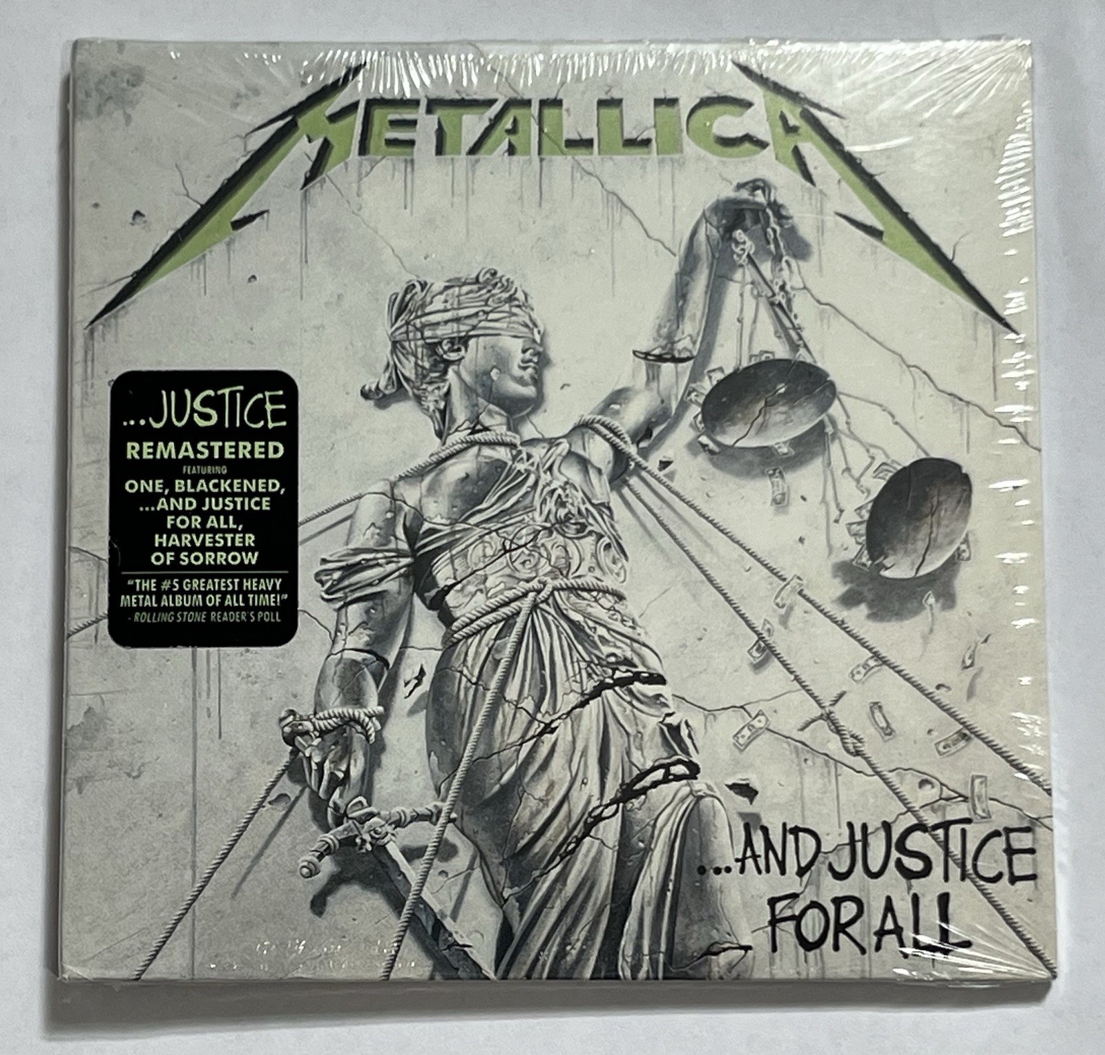 NEW Sealed Metallica And Justice For All CD - Remastered 🔥 NEW Sealed Metallica And Justice For All CD - Remastered 🔥