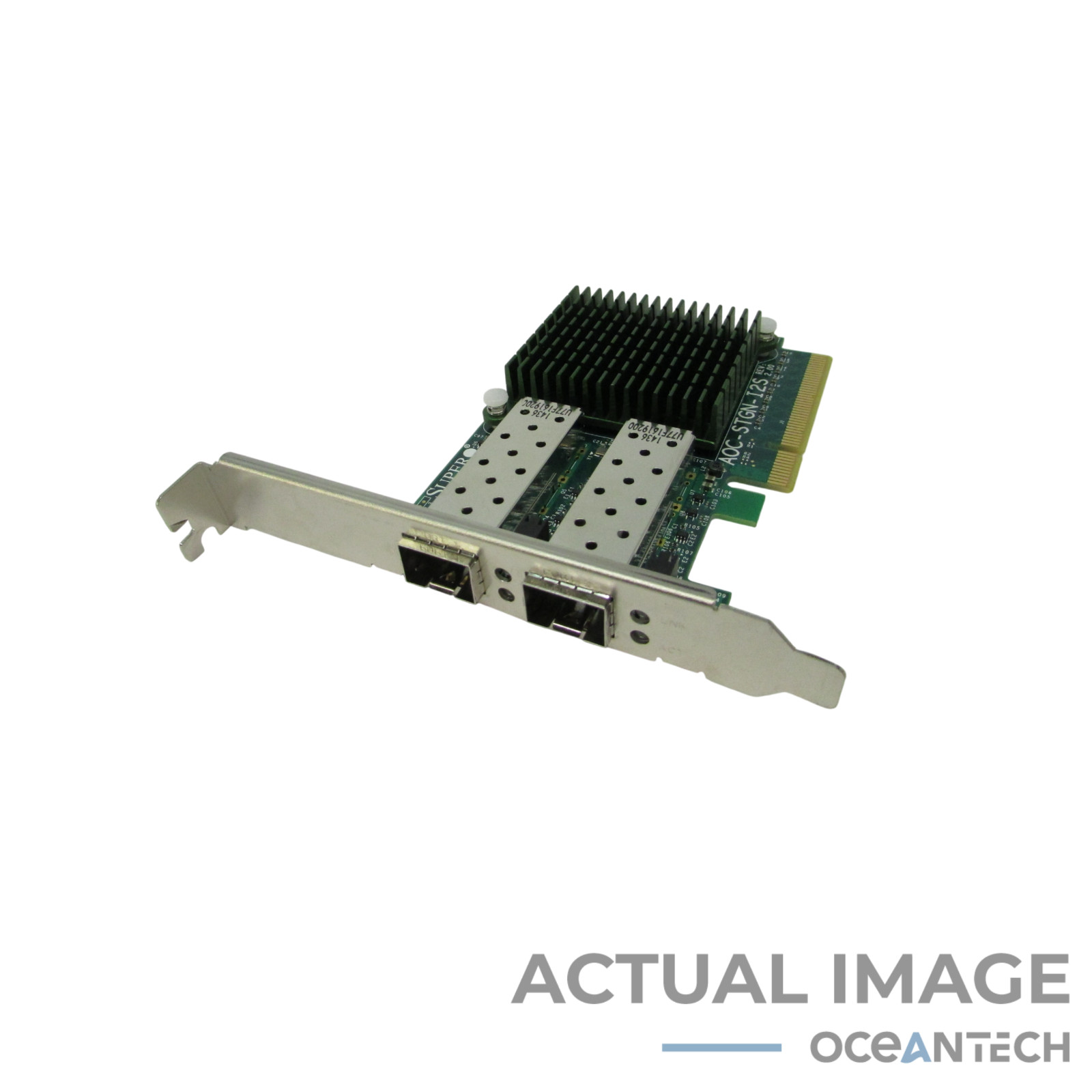 Supermicro Intel X520-DA2 Dual Port AOC-STGN-I2S Rev2 Network Adapter High Prof