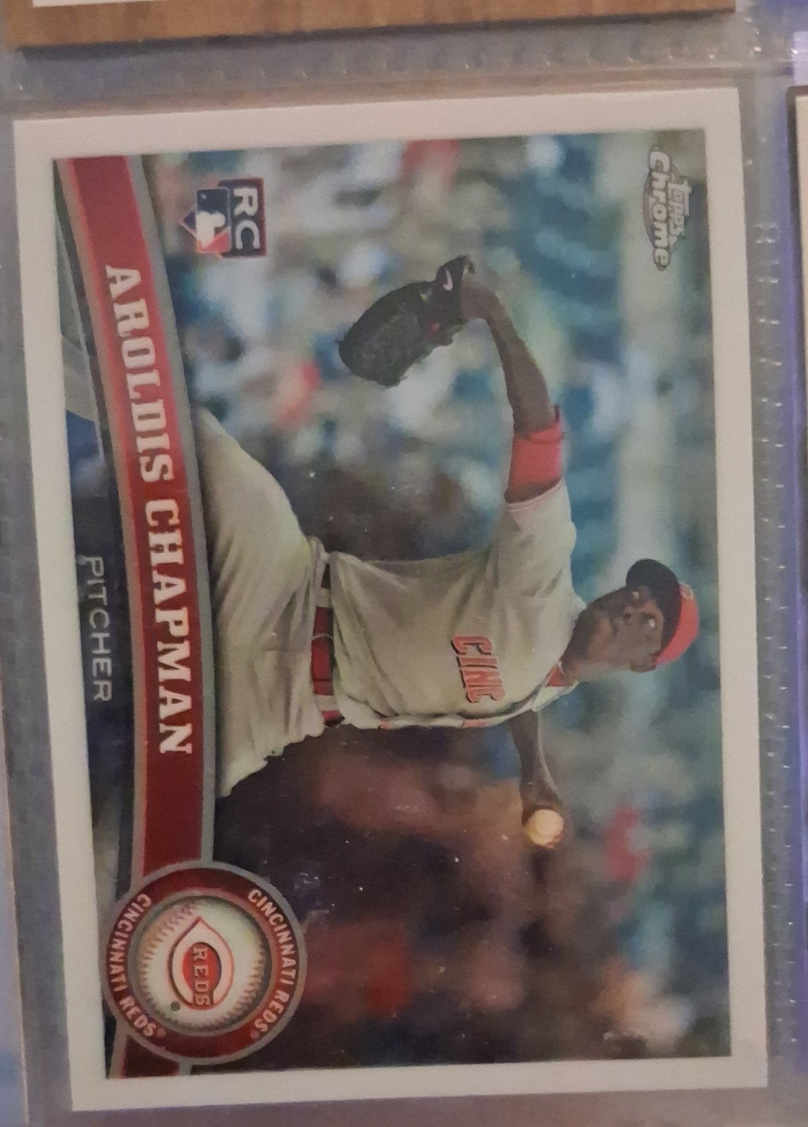2011 Topps Chrome - Aroldis Chapman #68 Refractor (RC) 2011 Topps Chrome - Aroldis Chapman #68 Refractor (RC)